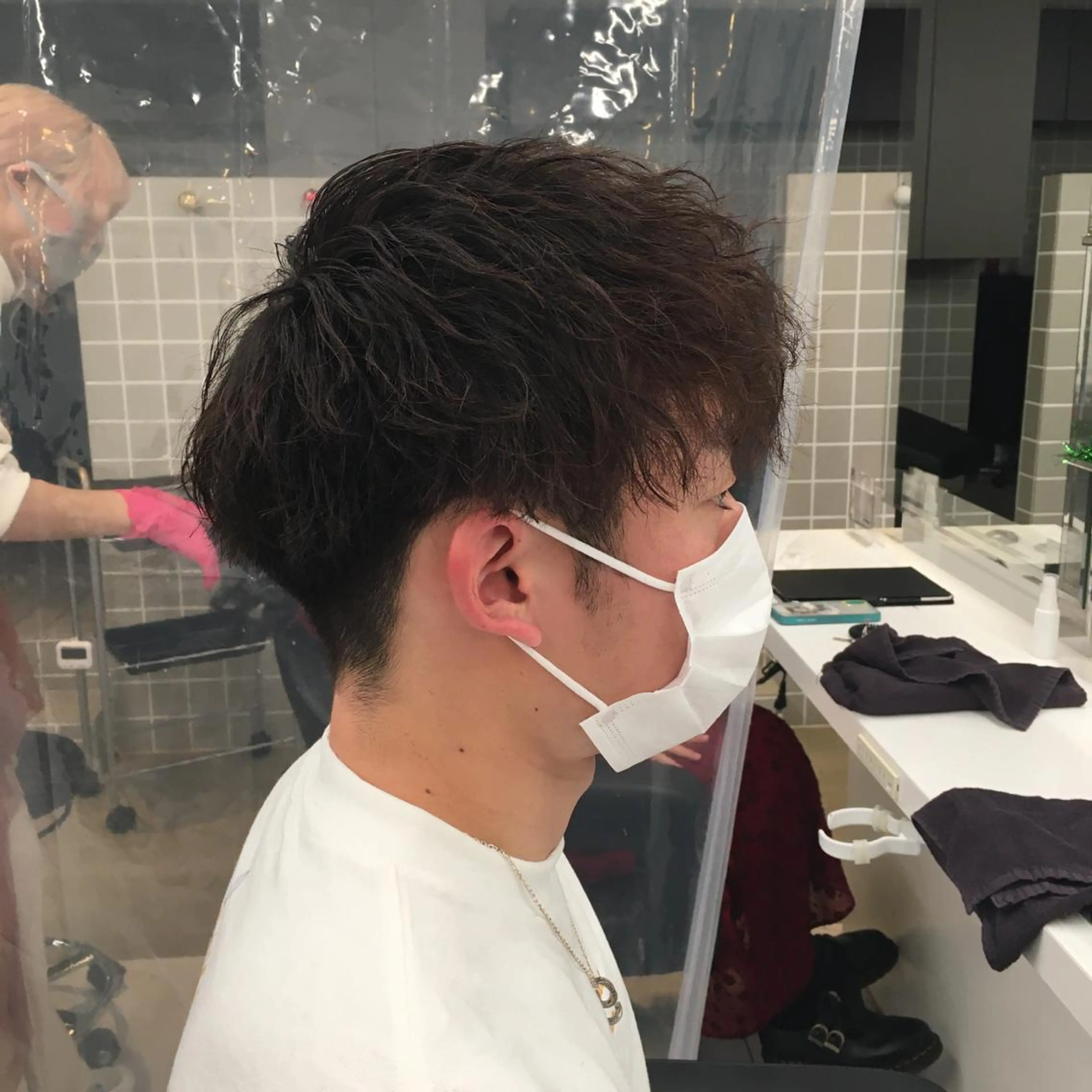 ショート パーマ ヘアアレンジ メンズ SALOWIN横浜店所属・🔥メンズ特化🔥 木村 祐太のヘアスタイル