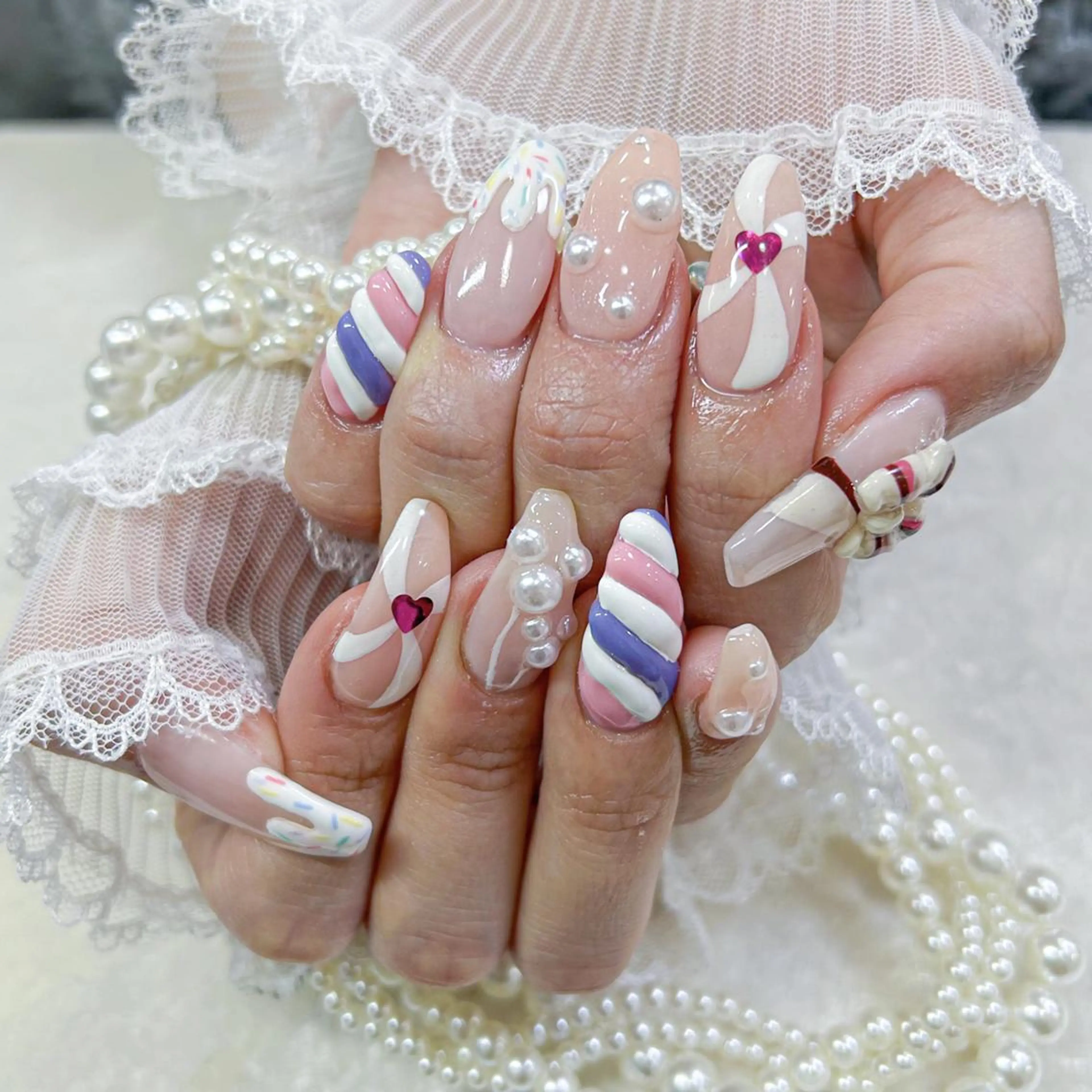 ネイル M.Y ネイル🩷のネイルデザイン