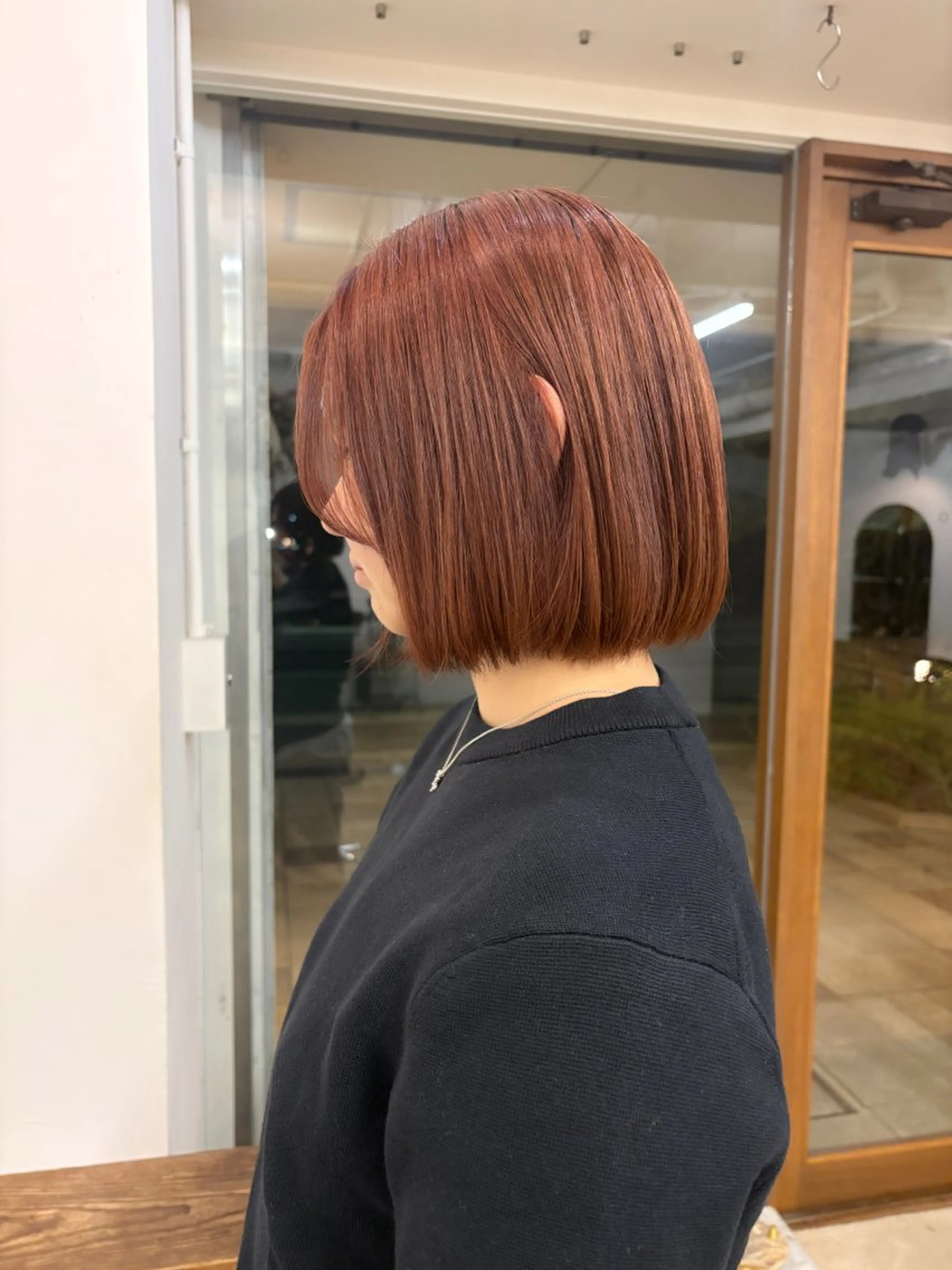 ショート カラー 透明感カラー ヘアカラー 大阪デザインカラー/ カットモデル募集のヘアスタイル