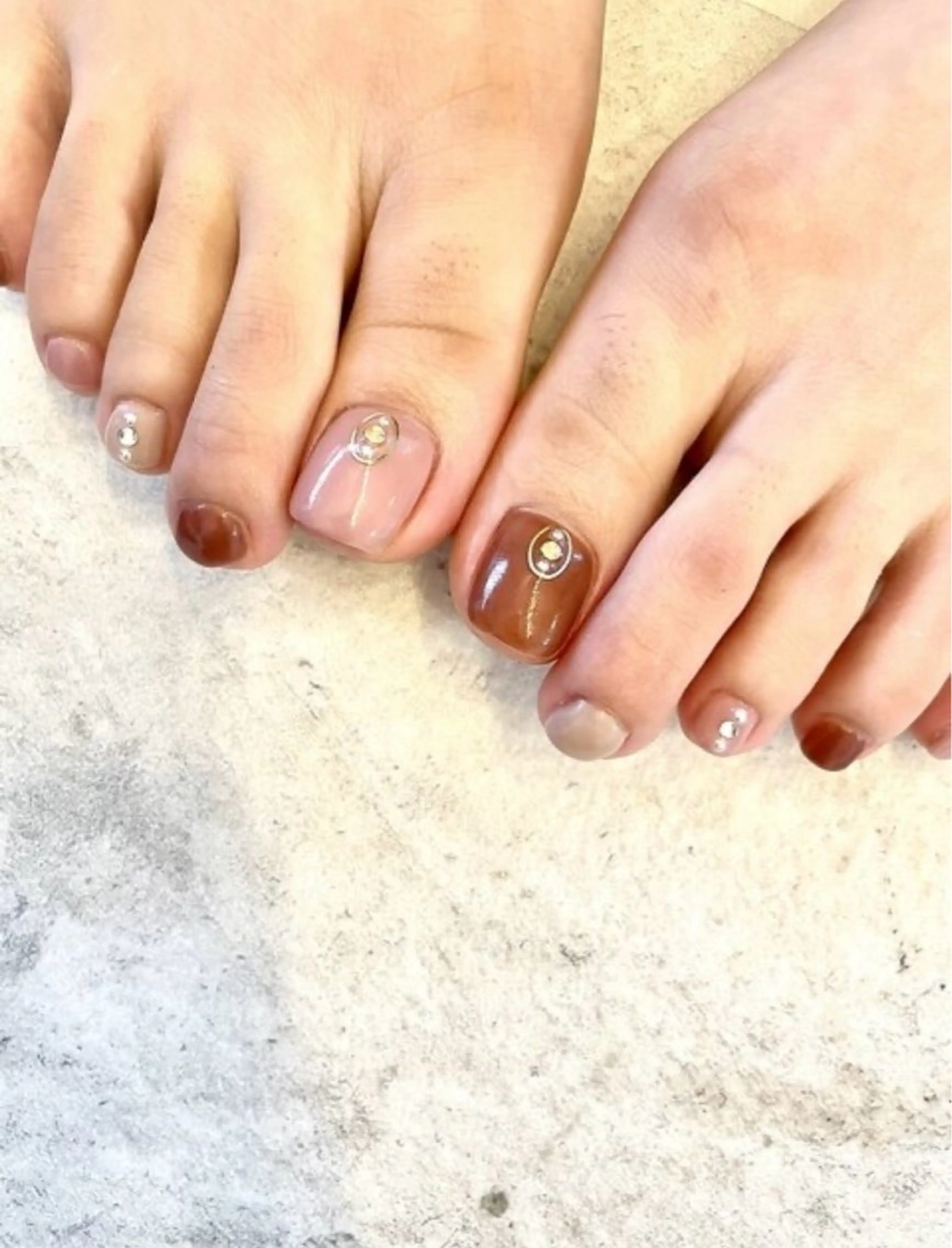 ネイル Arco Iris 告瑠莉のネイルデザイン