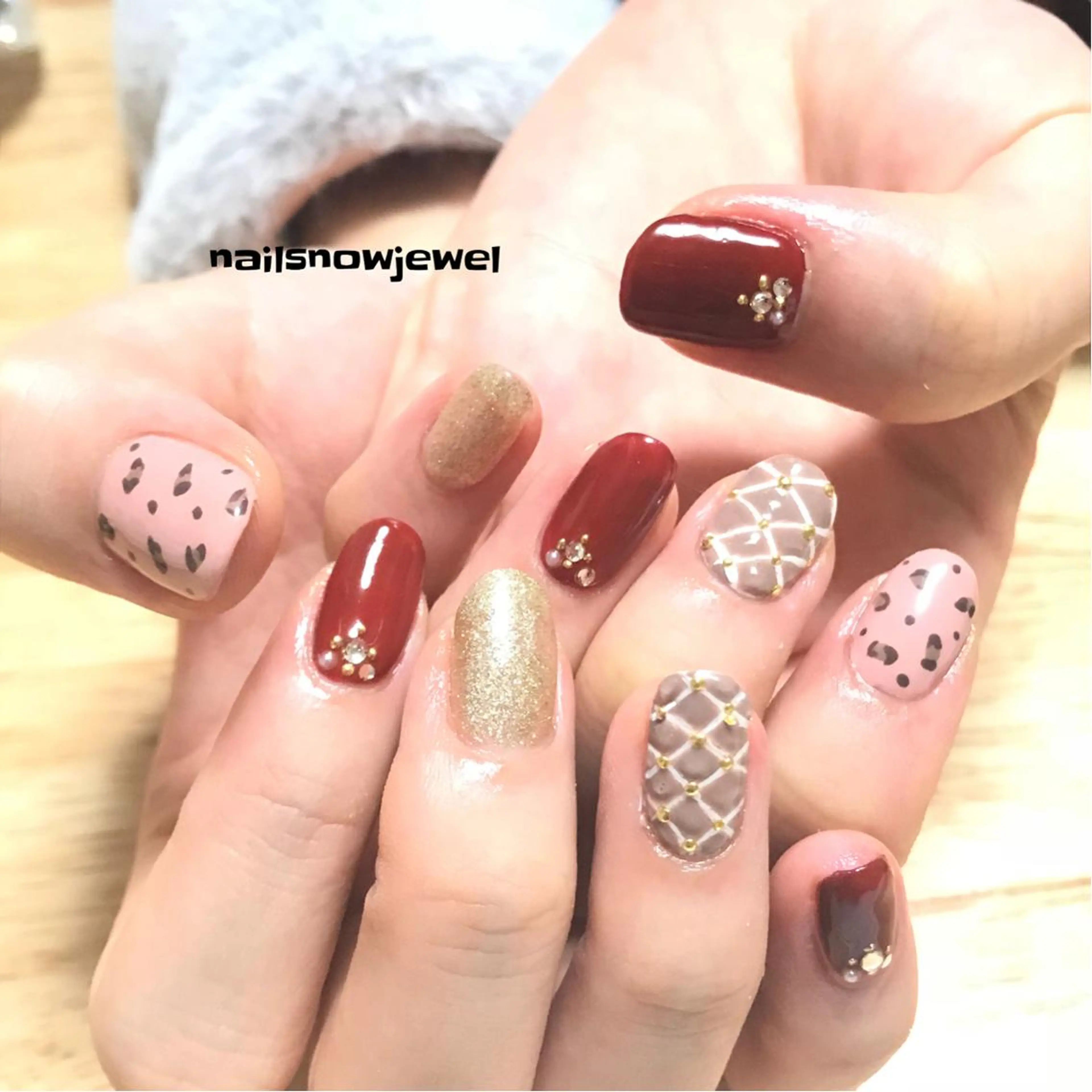 ネイル nail snowjewelのネイルデザイン