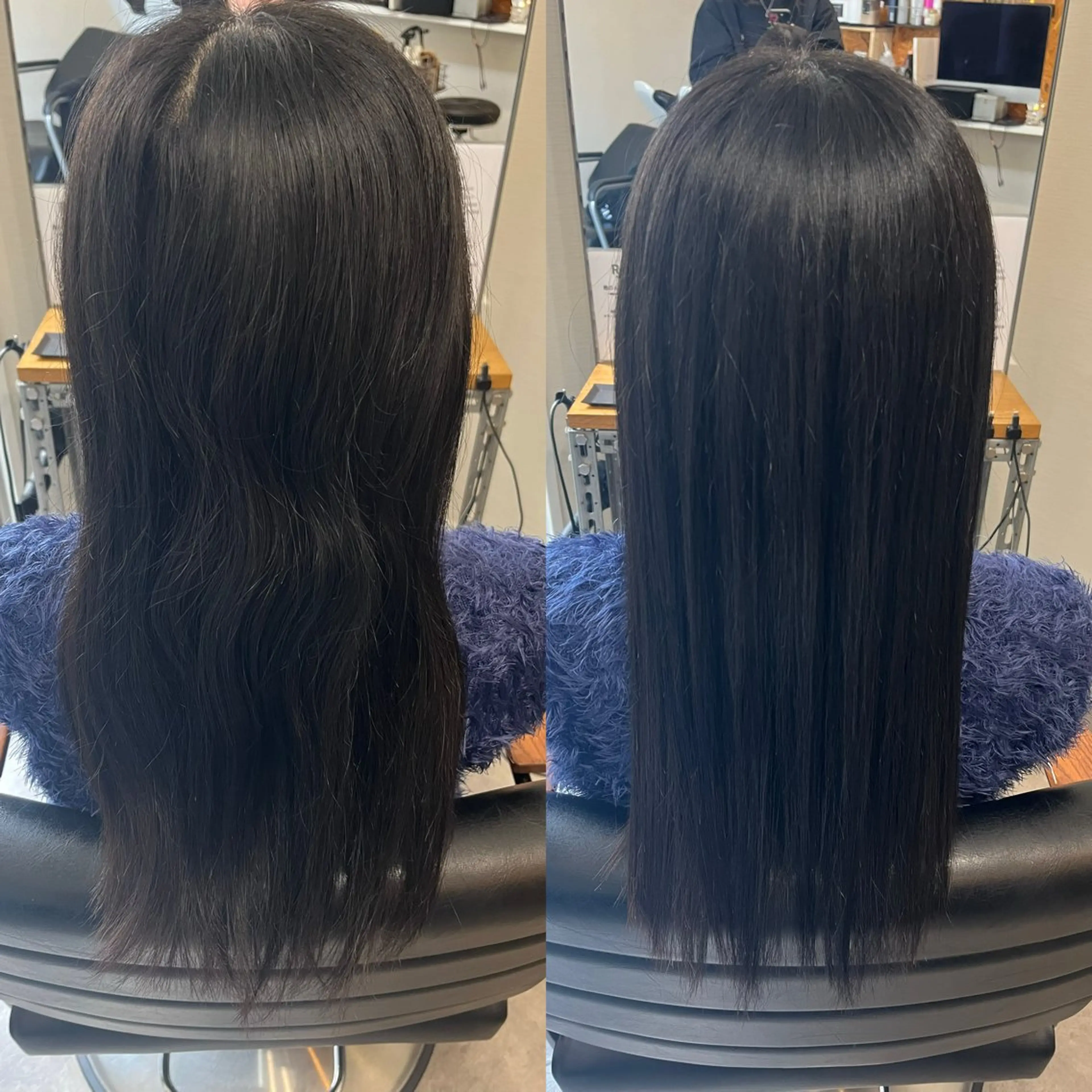 セミロング トリートメント OFF YUYAのヘアスタイル