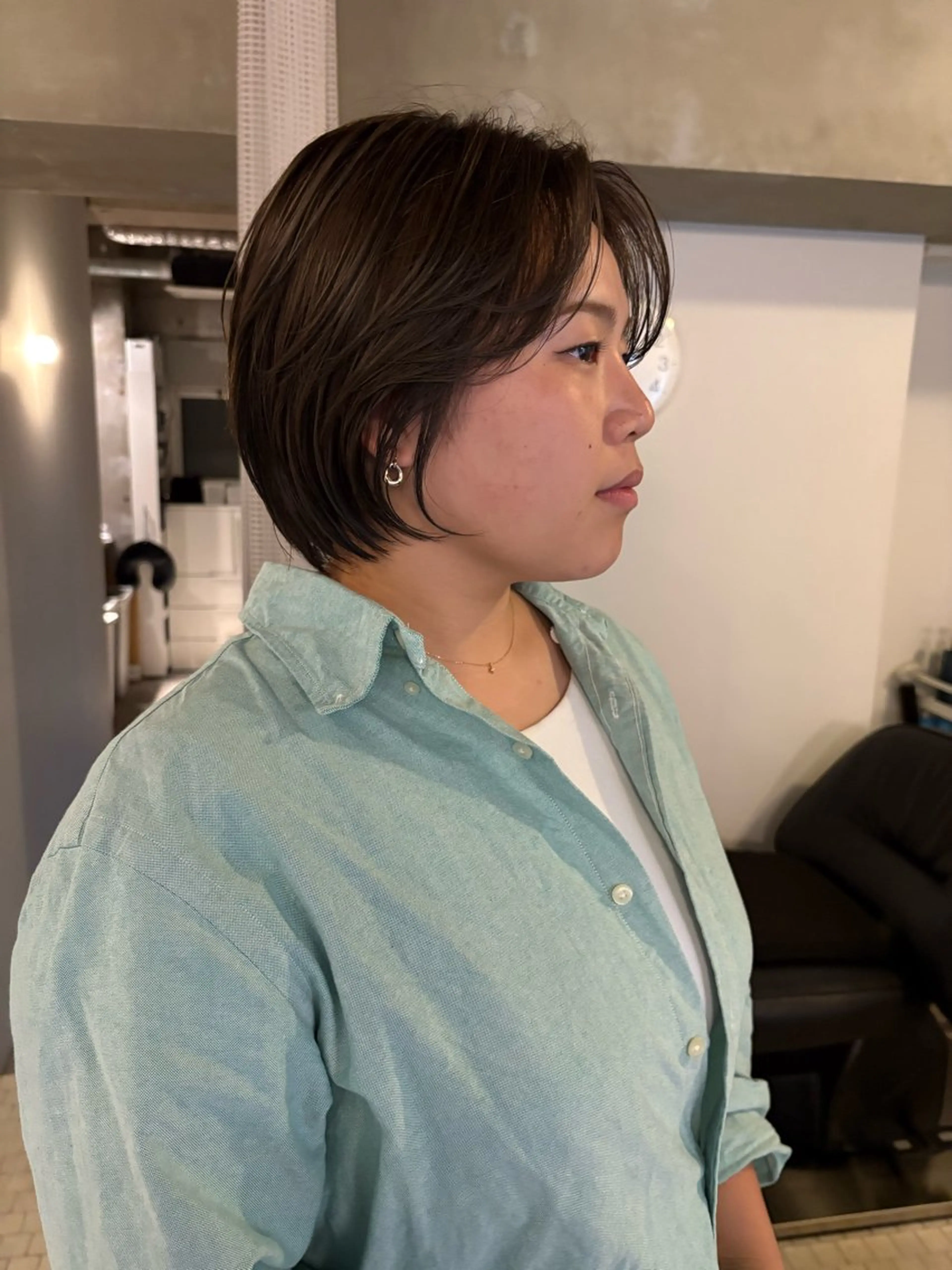 ショート 伸ばしかけ ショートヘア 小野 明日香のヘアスタイル