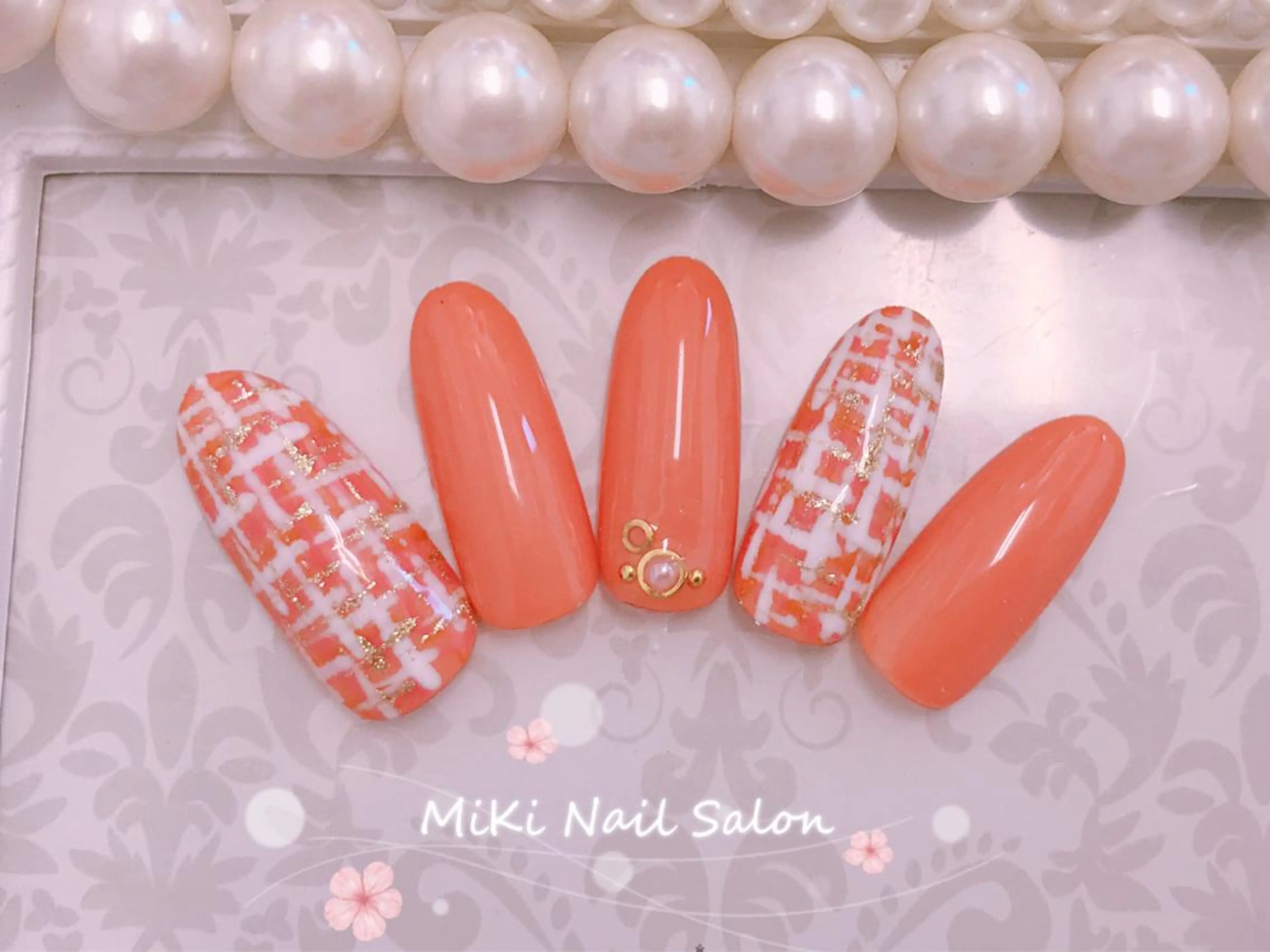 ネイル MiKi Nai池袋 長さだし得意のネイルデザイン