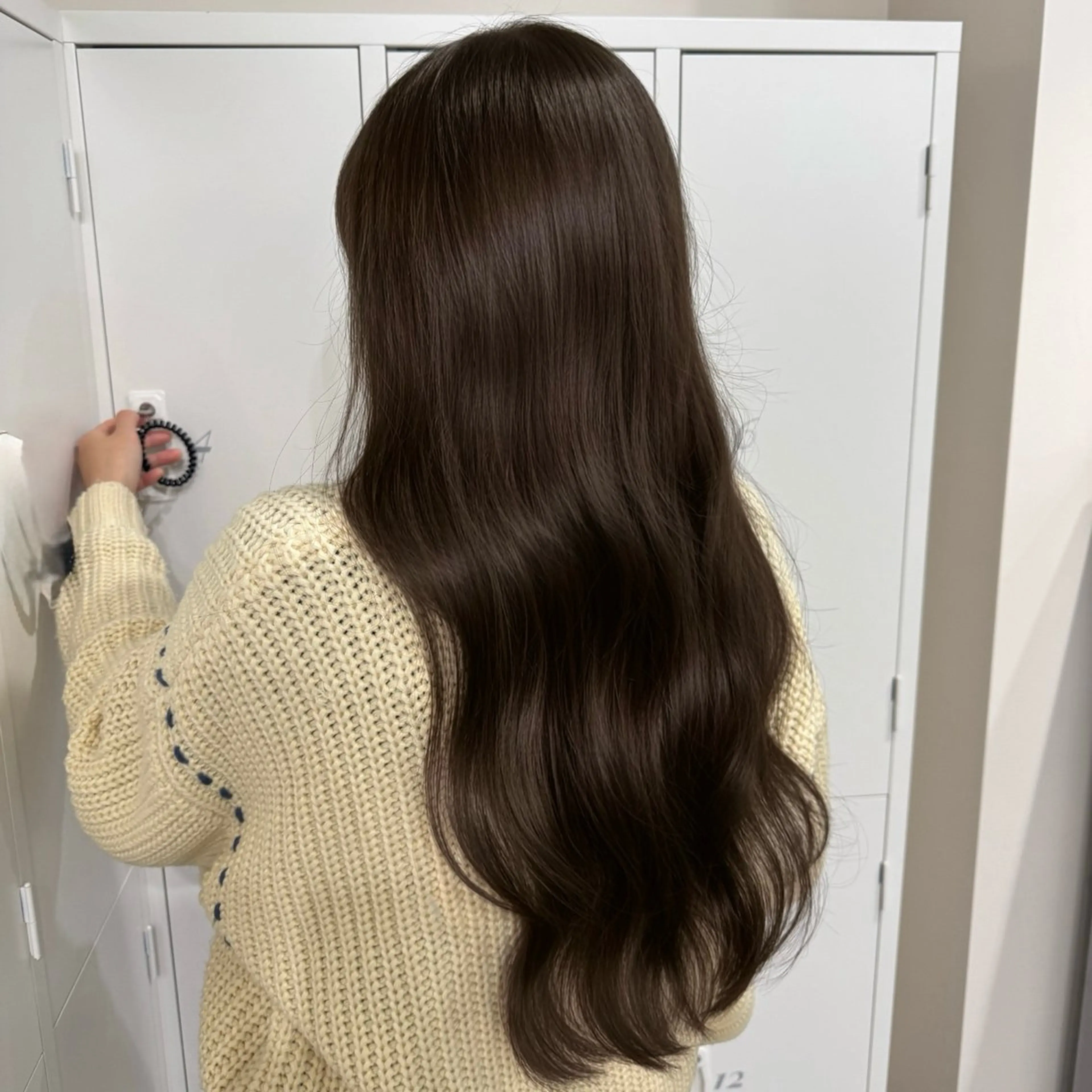 ロング カラー カット ヘアカラー トリートメント 🎀レイヤー×透明感 ×髪質改善🎀米田のヘアスタイル