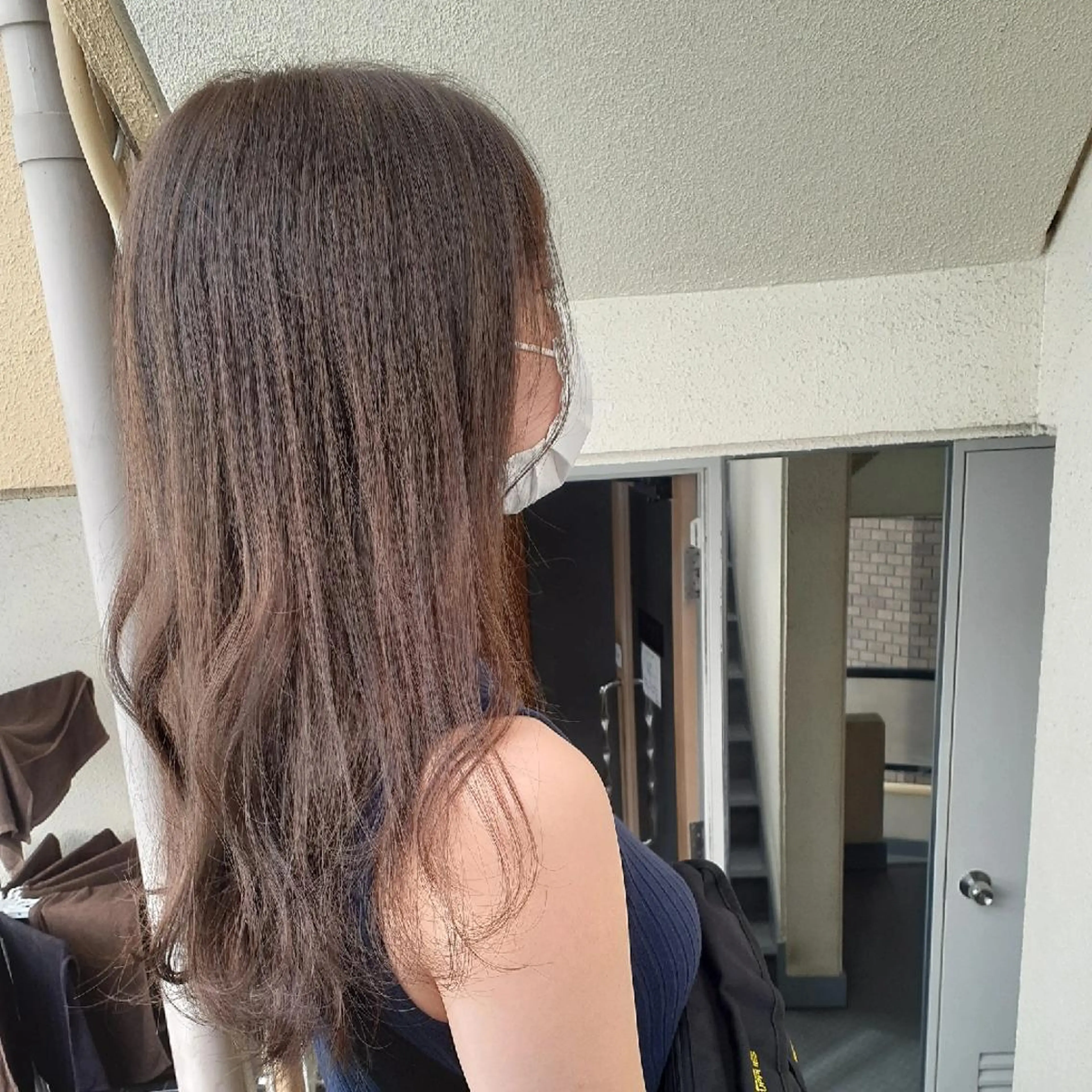 ロング カラー ベージュカラー グラデーションカラー グレージュ カット ヘアカラー トリートメント 🔳髪質改善🔳 岡本陽のヘアスタイル