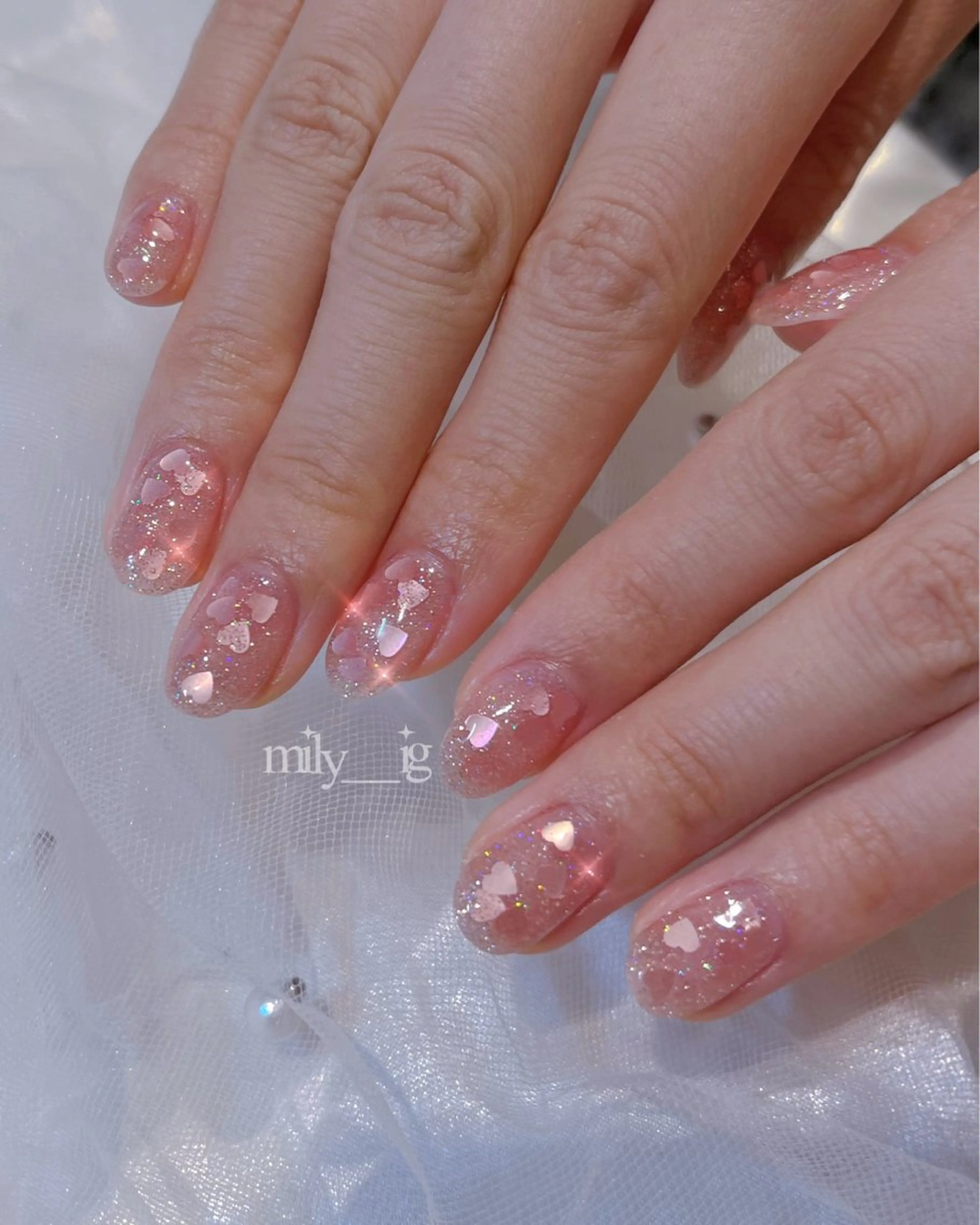 ネイル ハンドネイル mily_harajuku所属・韓国ネイル☁️ haruna🌛のネイルデザイン