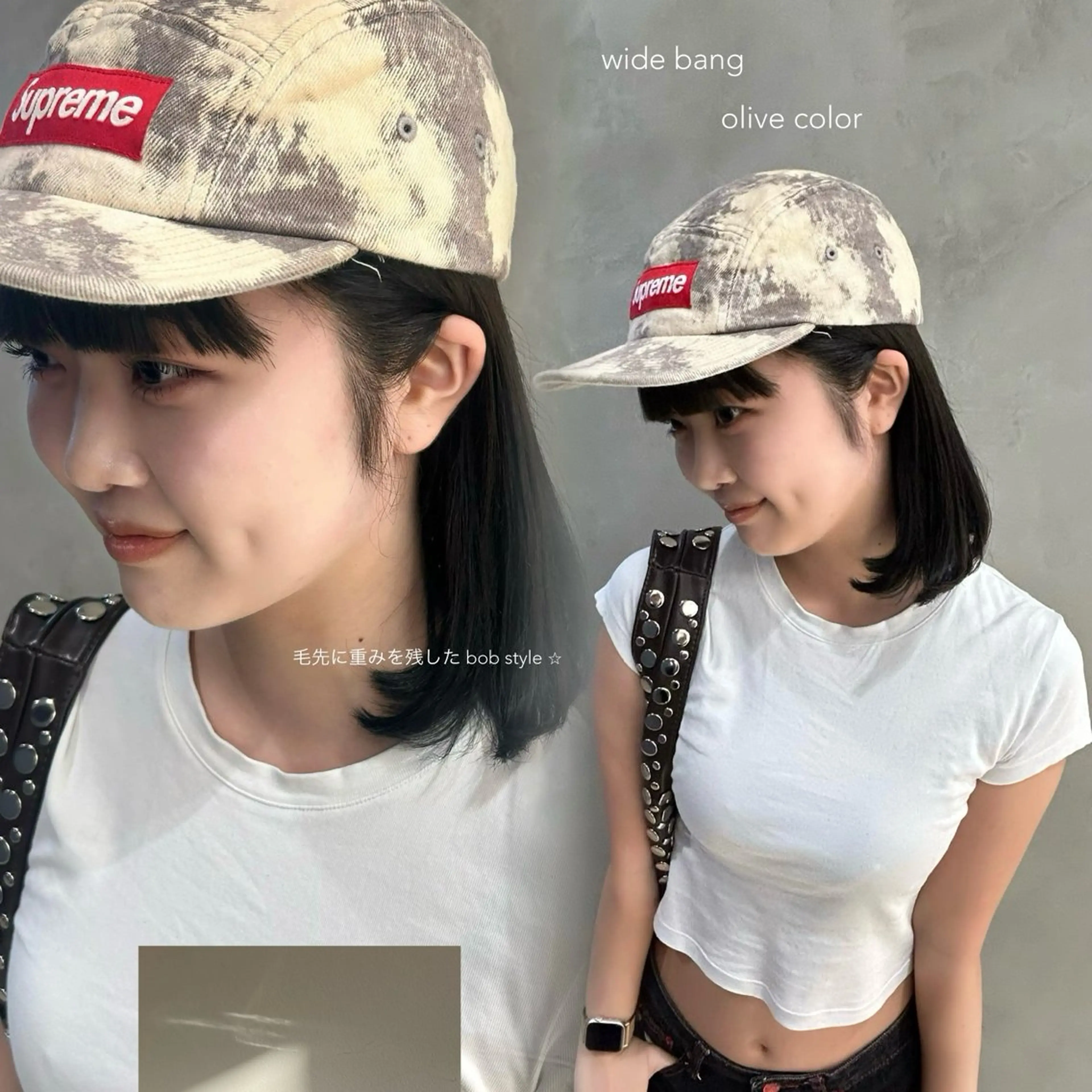 ⭐️" 平日限定 "⭐️lady's 🎀🥣カラー + cut + Aujuaトリートメントの写真