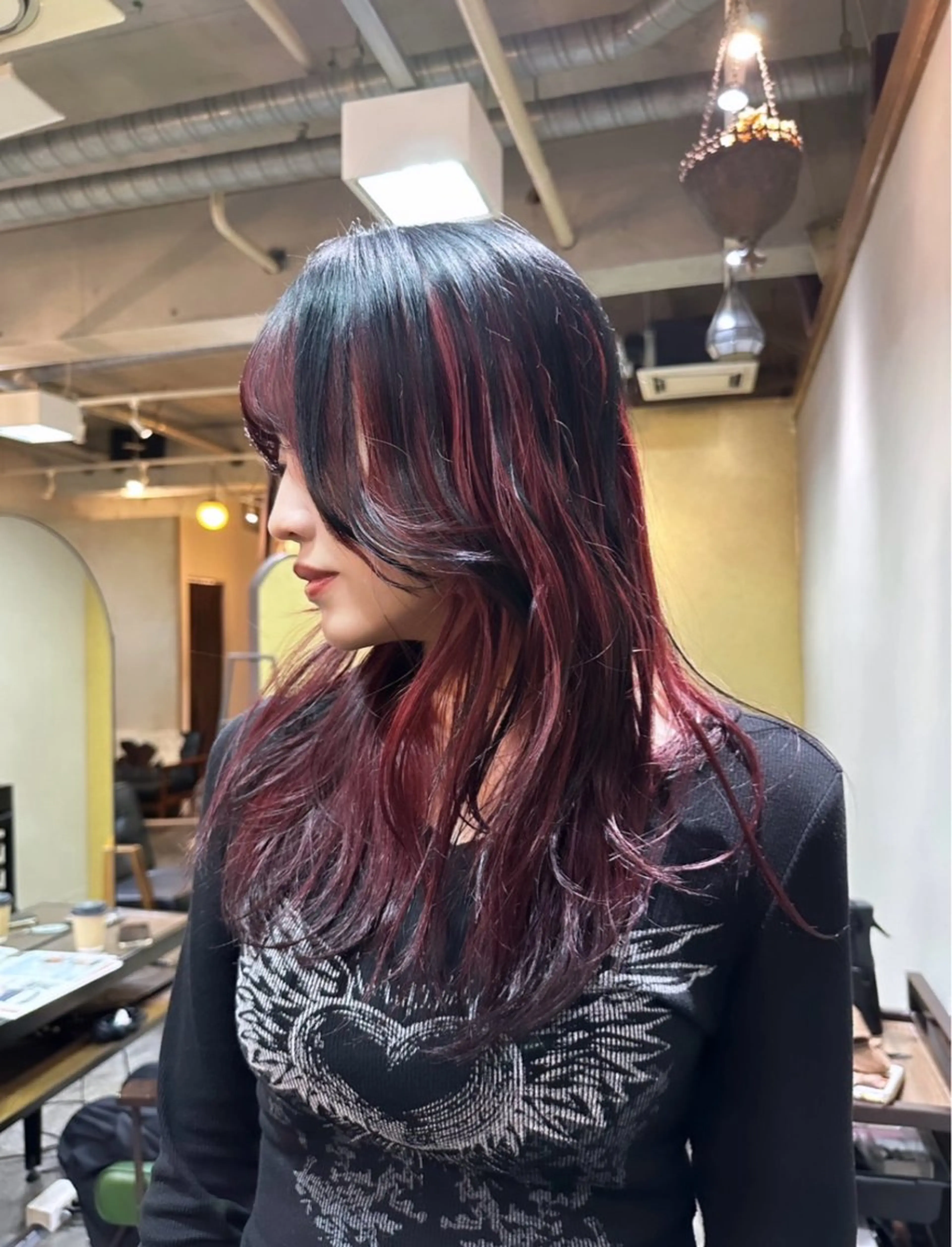 ミディアム ブリーチ/ハイトーン /心斎橋/カノンのヘアスタイル