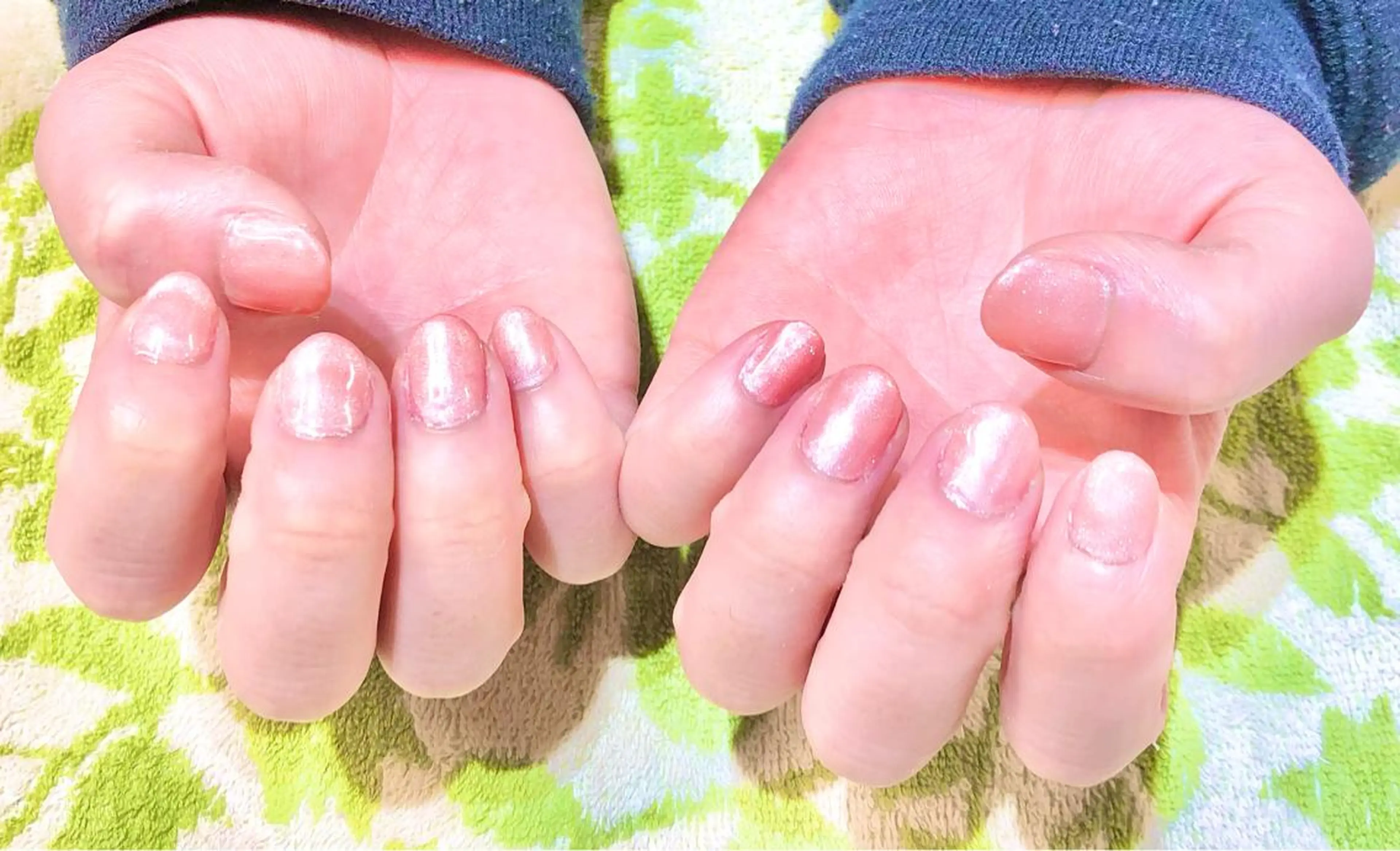 メンズ ネイル メンズネイル ピンク ハンドネイル Tairacchi ﾀｲﾗｯﾁのエステ・リラクイメージ