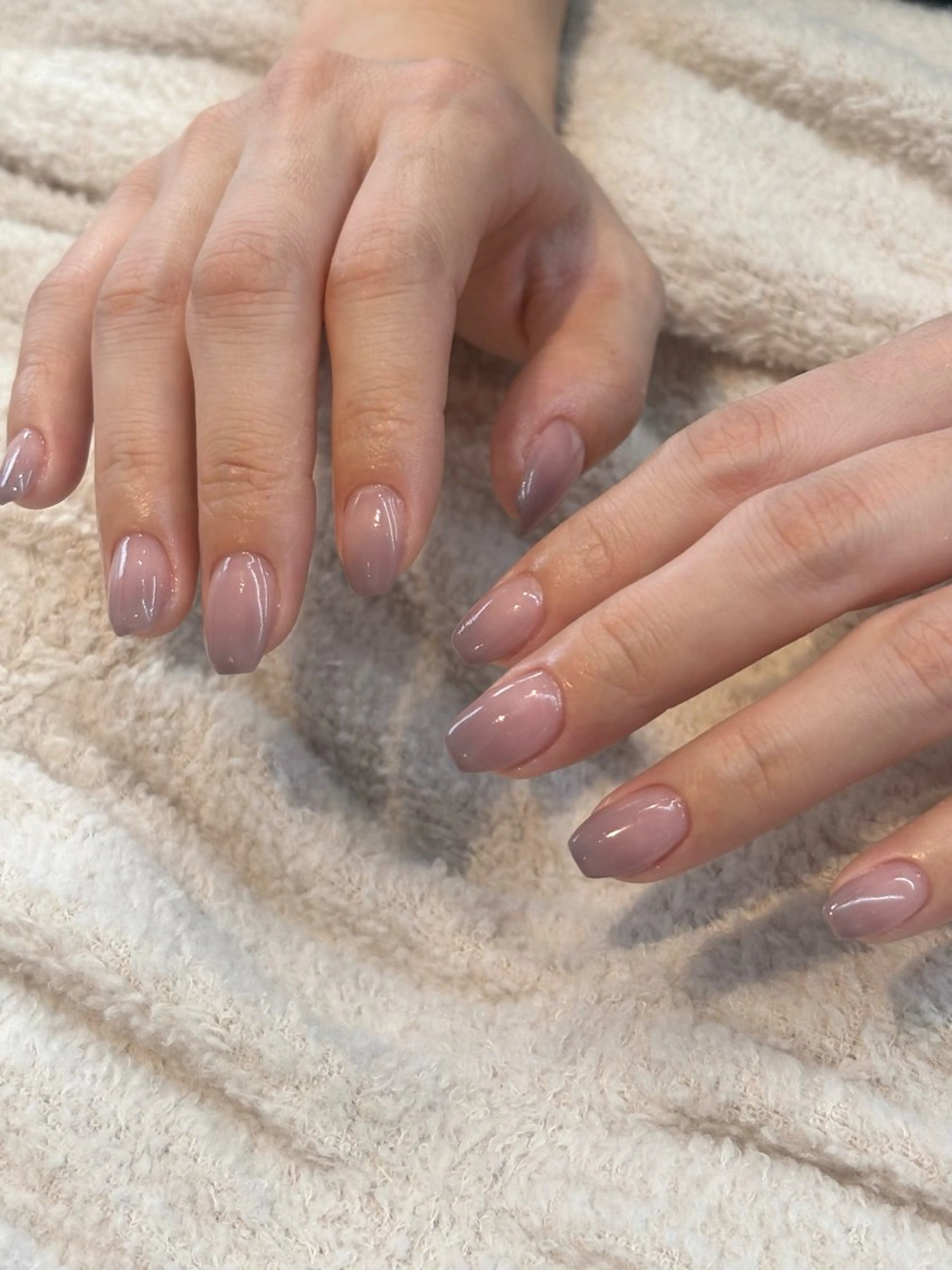 ネイル クリアネイル グラデーション DEE hisaya erika.Kのネイルデザイン