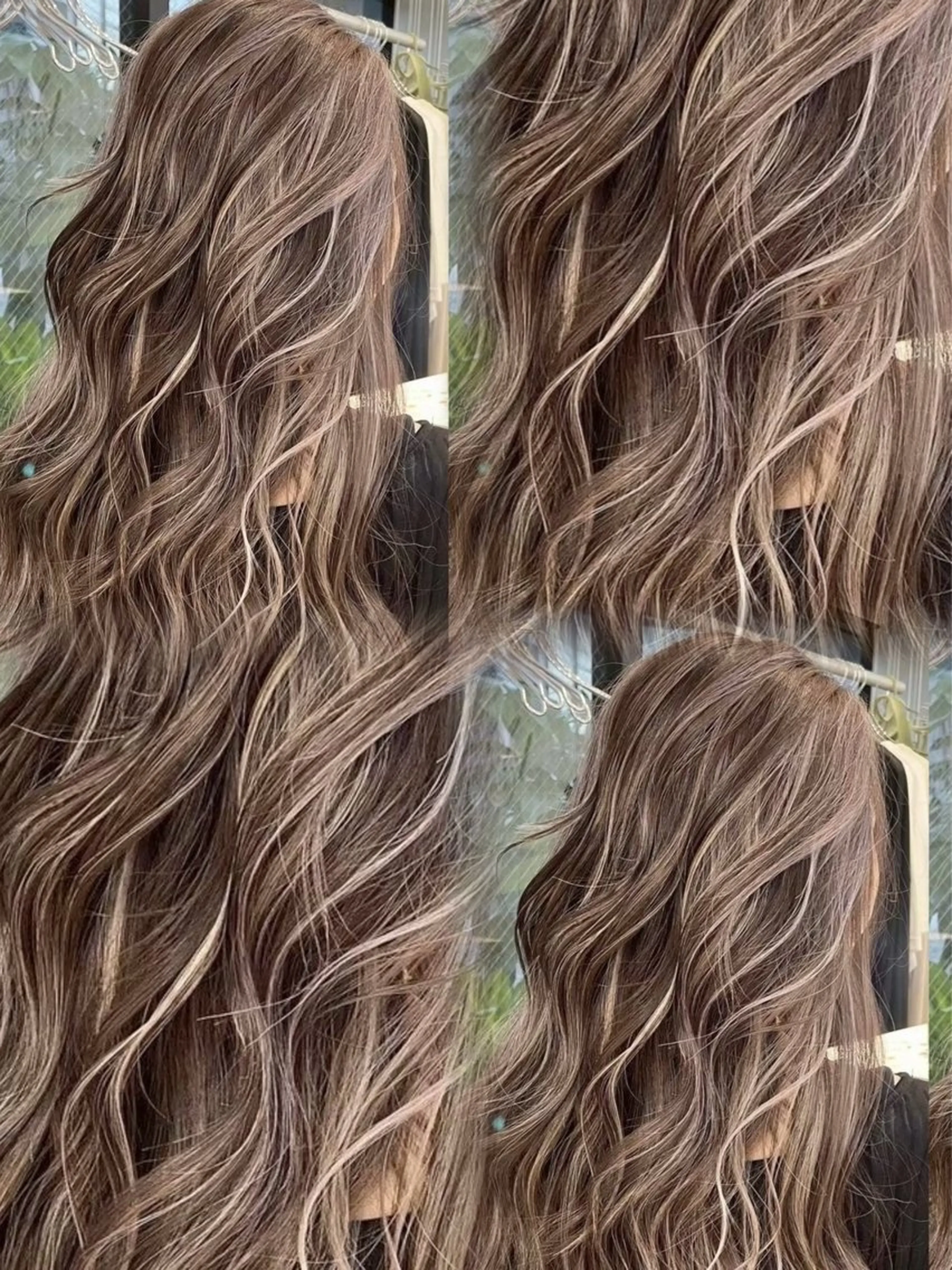 ロング カラー バレイヤージュ ハイライトカラー 外国人風カラー ハイライト レイヤーカット ヘアカラー ✨レイヤーカット 海外ヘア/原宿✨のヘアスタイル