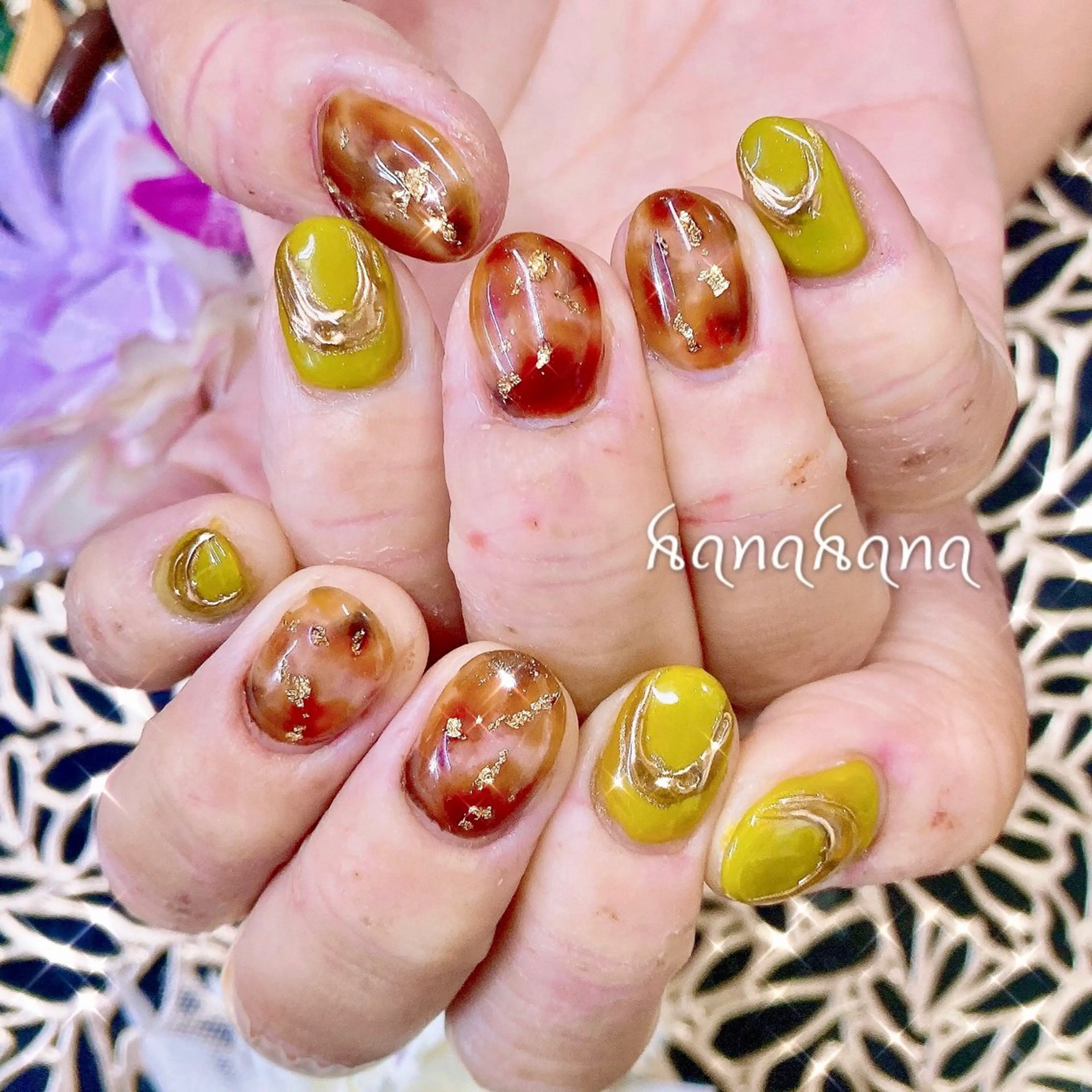 ネイル ジェルネイル HANAHANAのネイルデザイン
