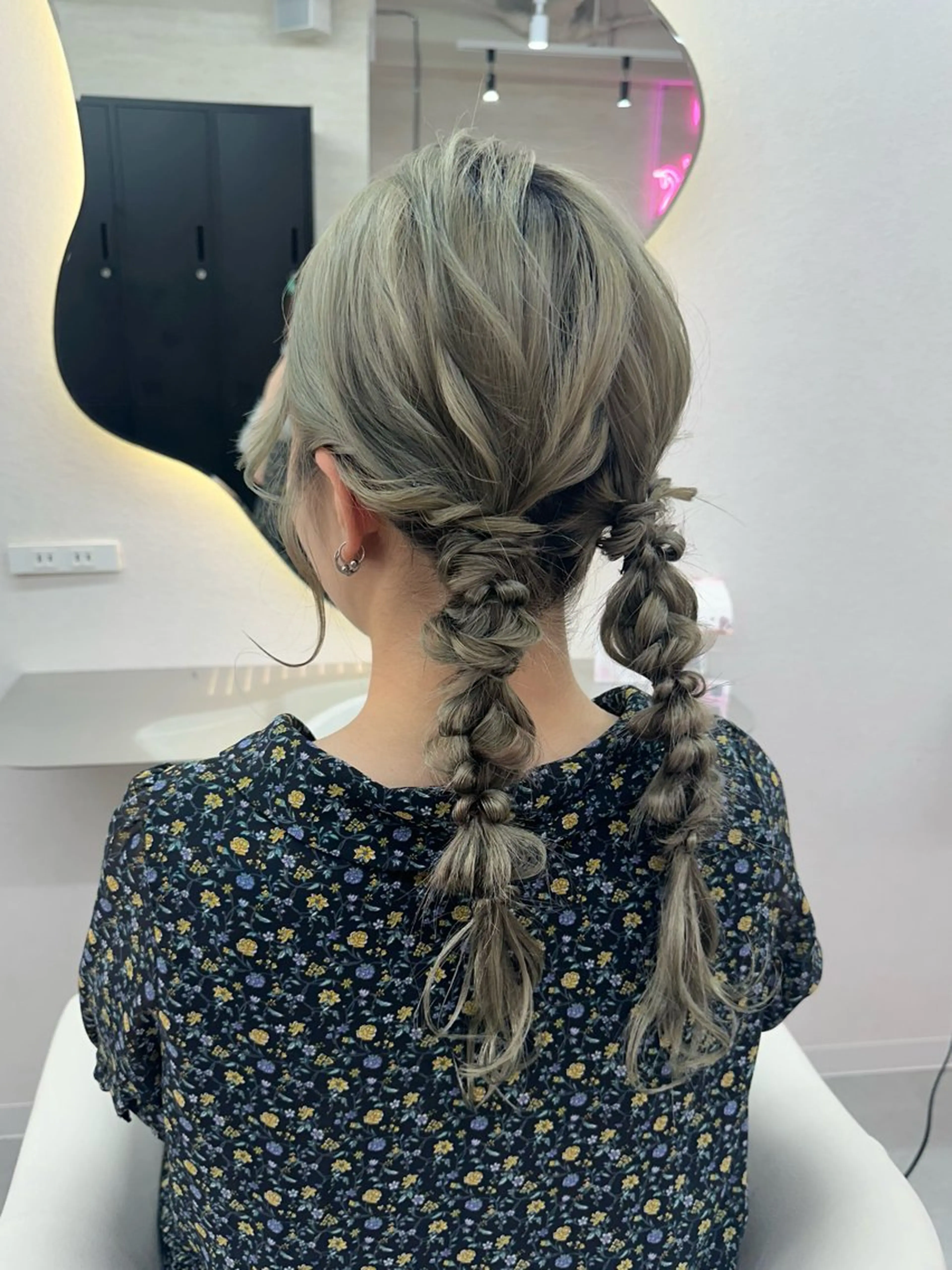 ロング ヘアアレンジ Rio🎀ブリーチ なし透明感♡のヘアスタイル