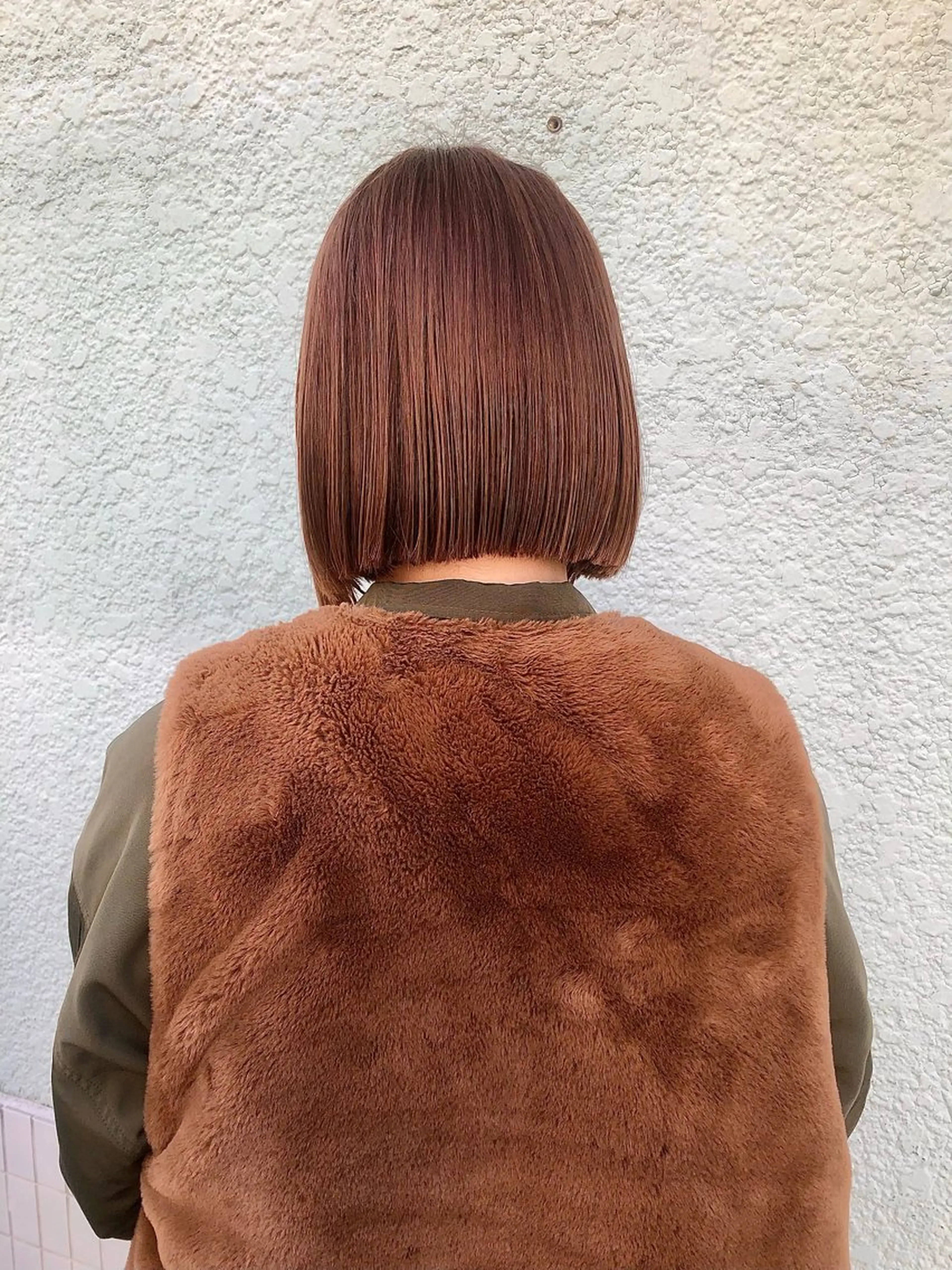 ショート ボブ Saloクルミ/ パーマモデル☁️のヘアスタイル