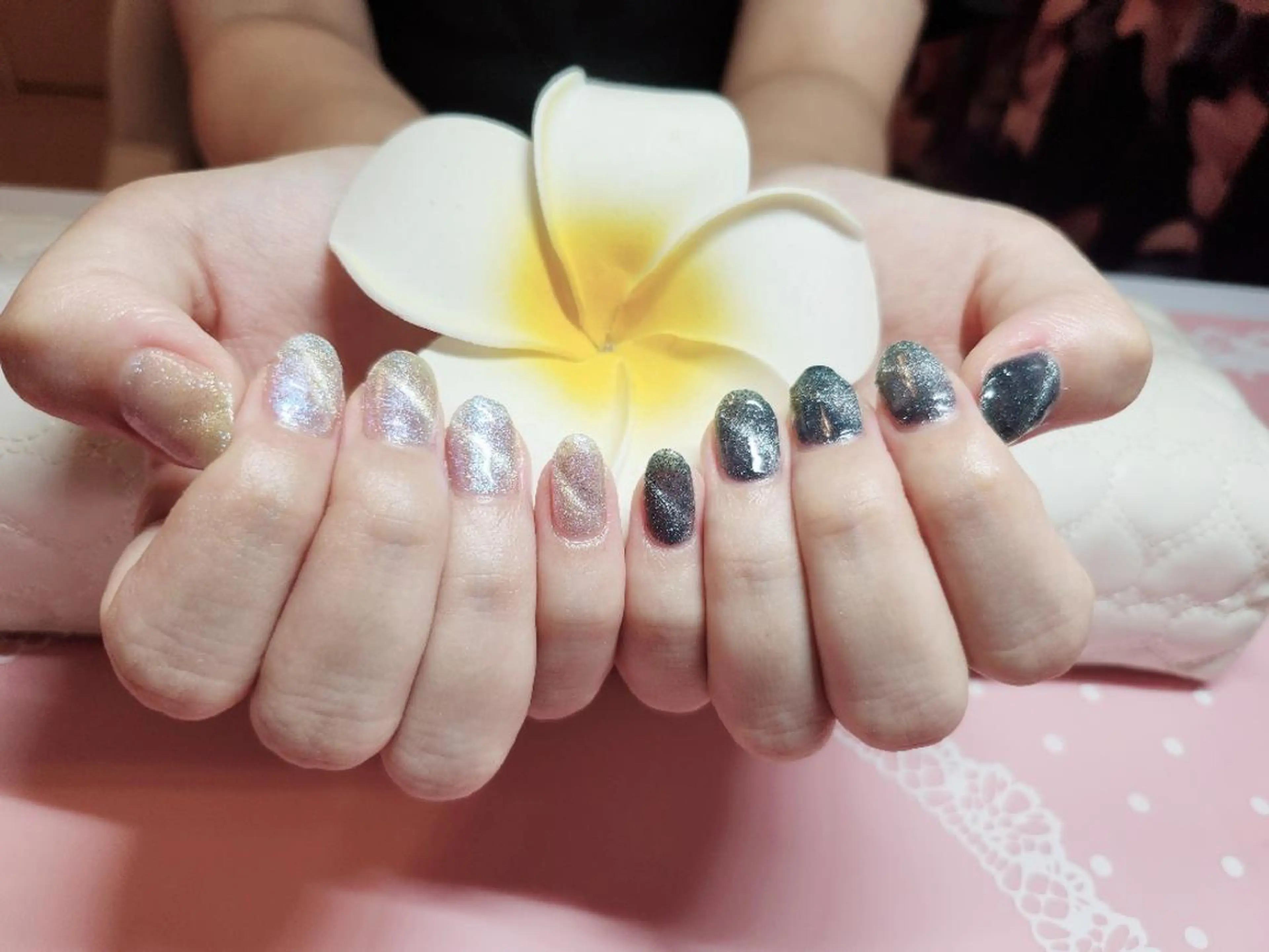 ネイル マグネットネイル ハンドネイル nail salon Luanaのネイルデザイン