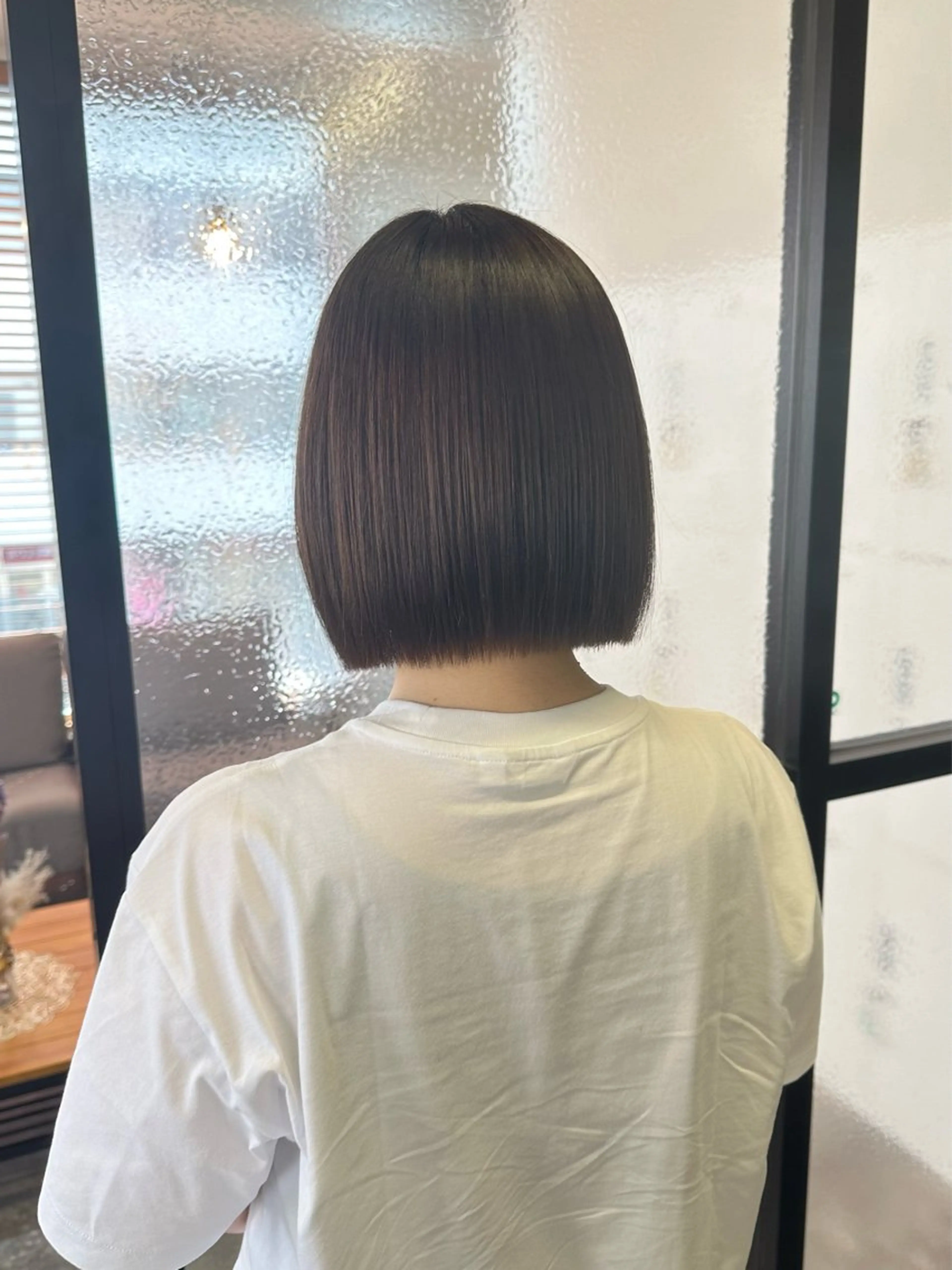 ショート カット トリートメント 店長🌟小顔似合わせ デザインカラー◎古田のヘアスタイル