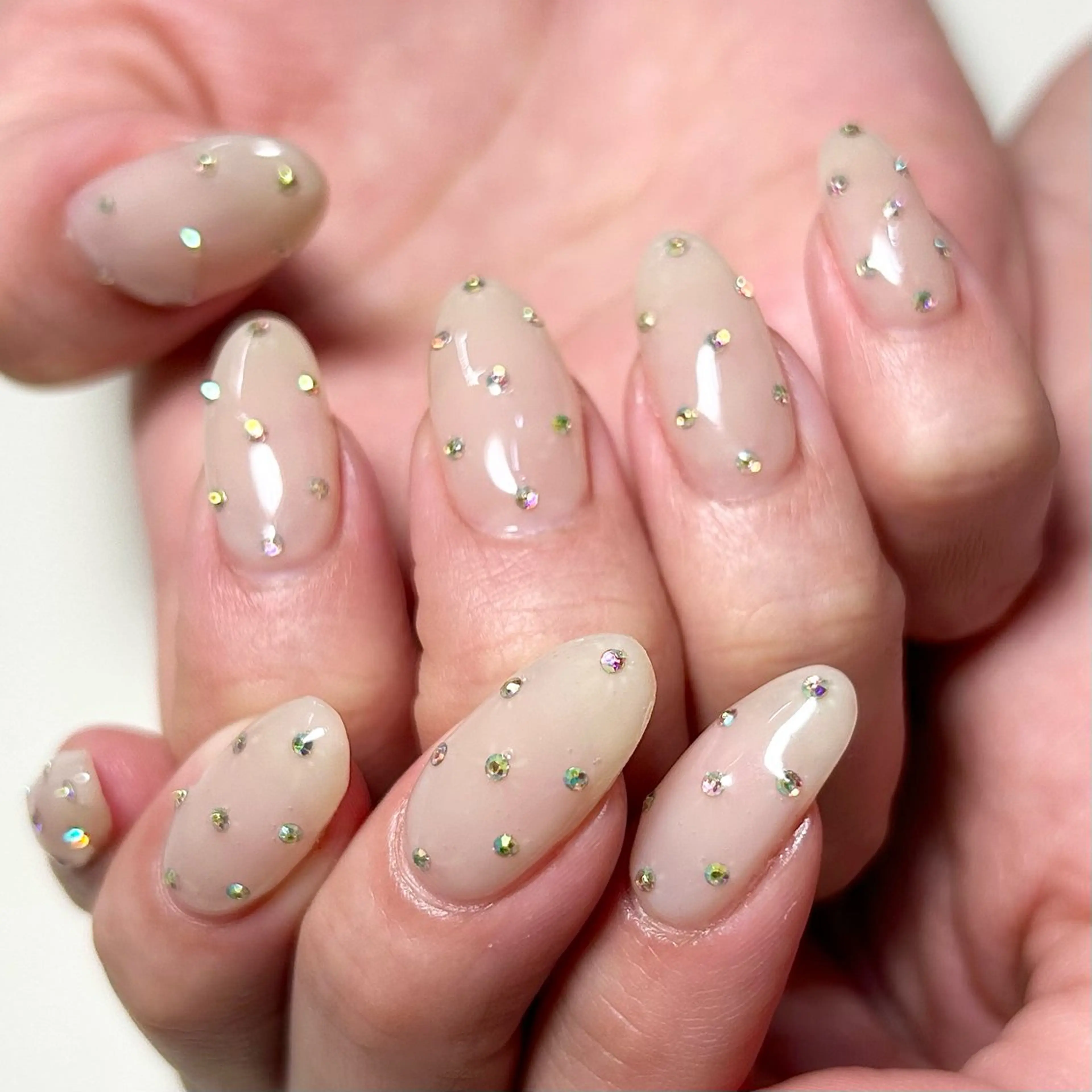 ネイル ブルー ジェルネイル キラキラネイル 韓国ネイル マグネットネイル RooM -mizuki-のネイルデザイン