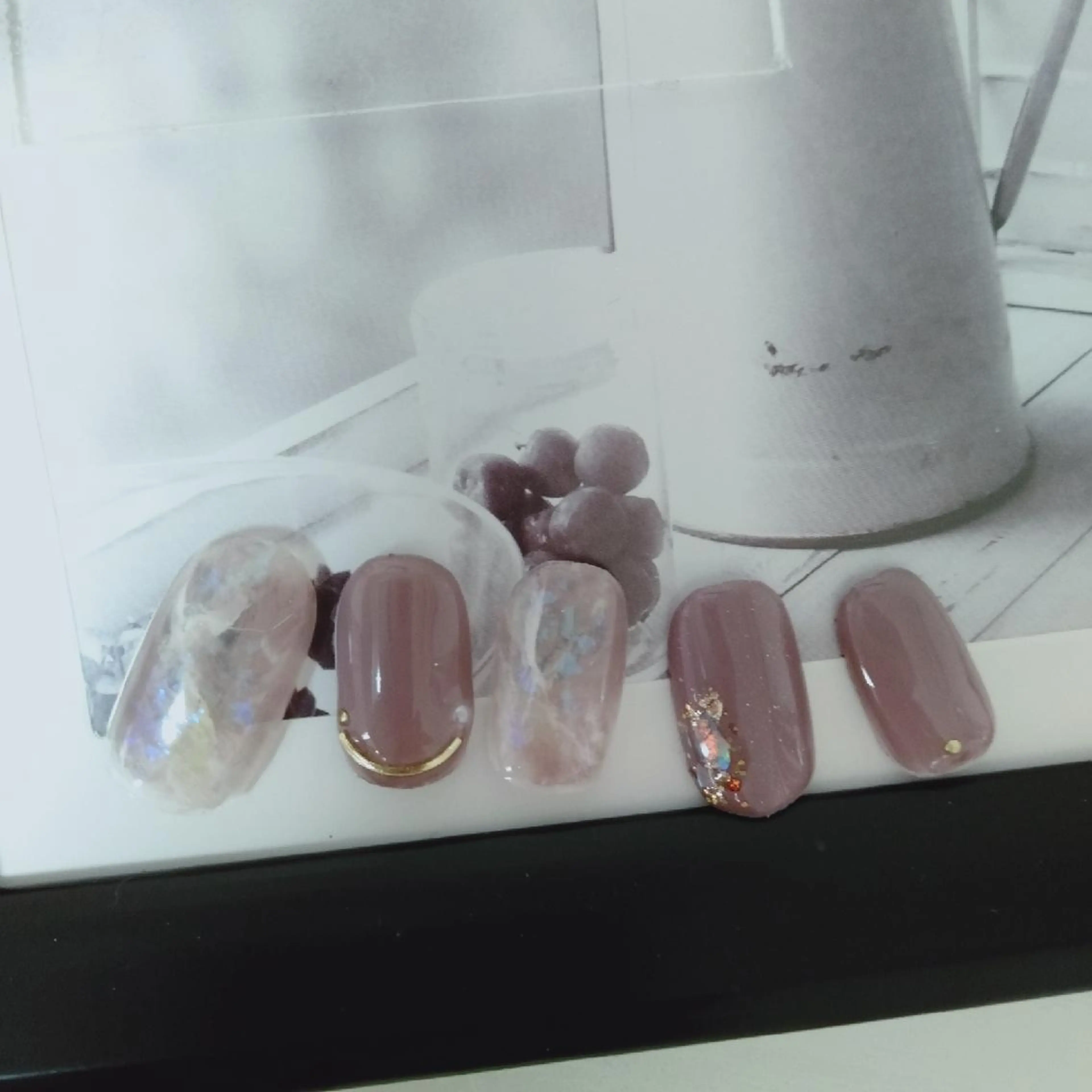 ネイル 川岡 香を里のネイルデザイン