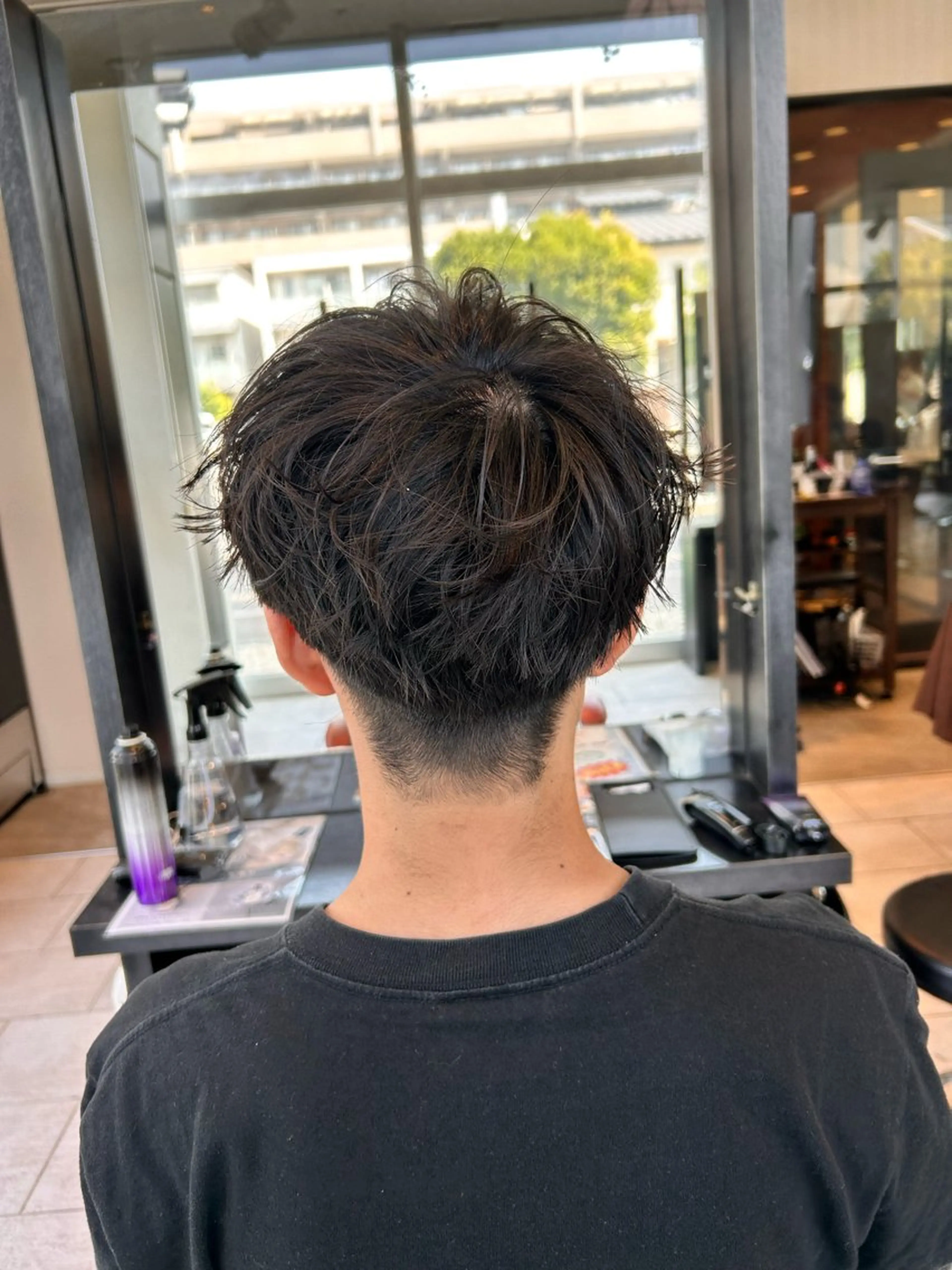 ショート メンズ EARTH大宮宮原店所属・ri kuのヘアスタイル