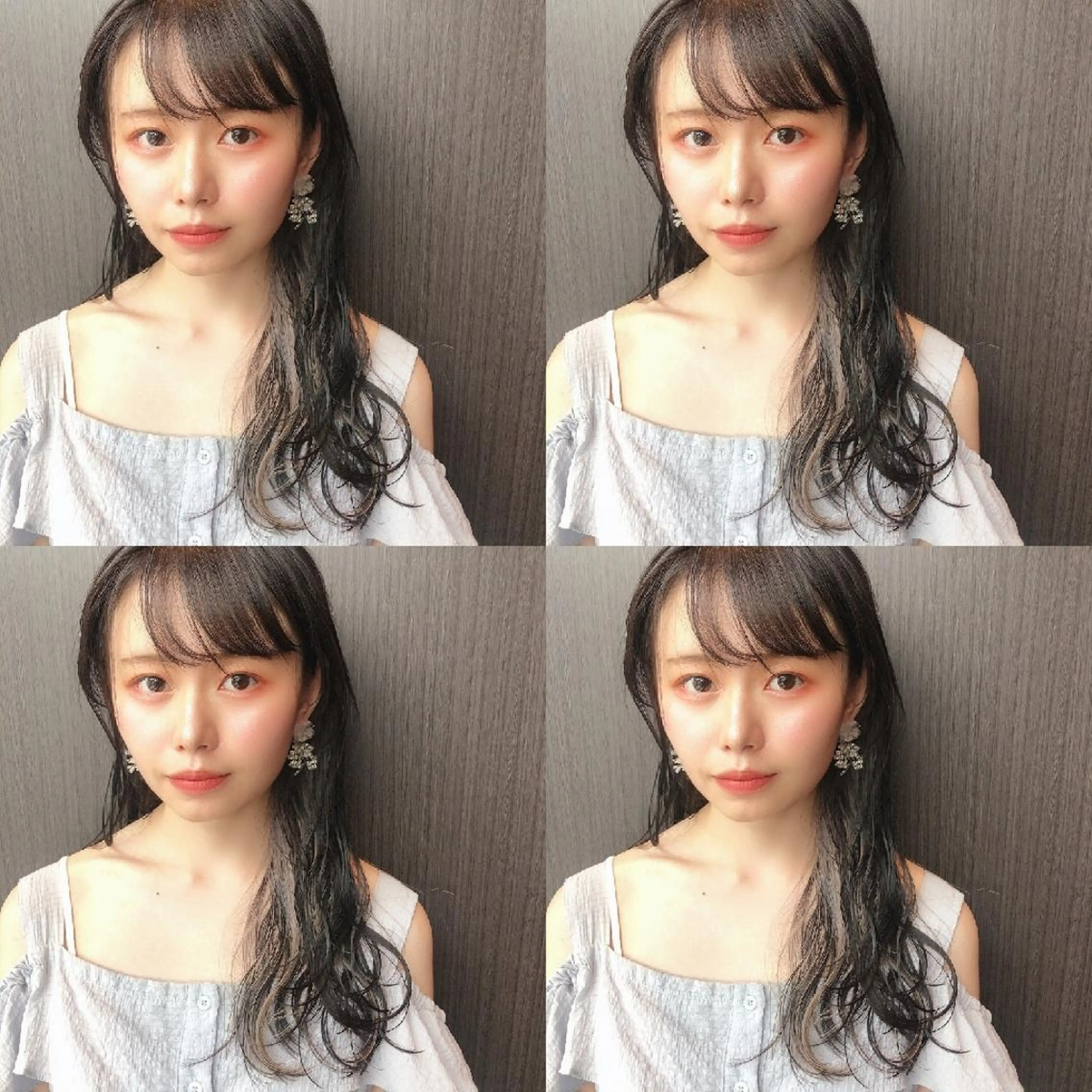 ロング カラー ヘアアレンジ インナーカラー シルバー カット ヘアカラー トリートメント 竹内啓太 ボブのヘアスタイル