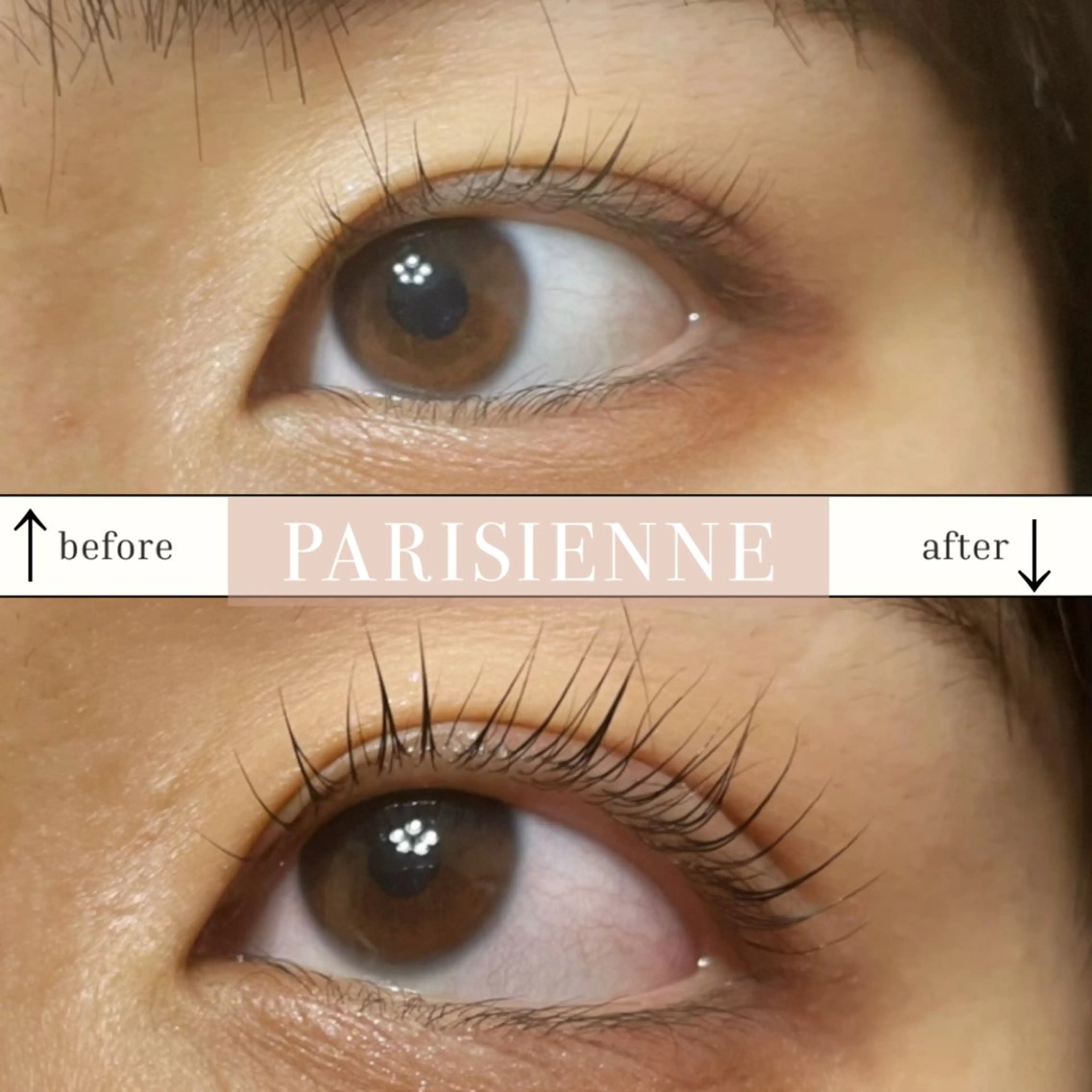 パリジェンヌラッシュリフトの写真