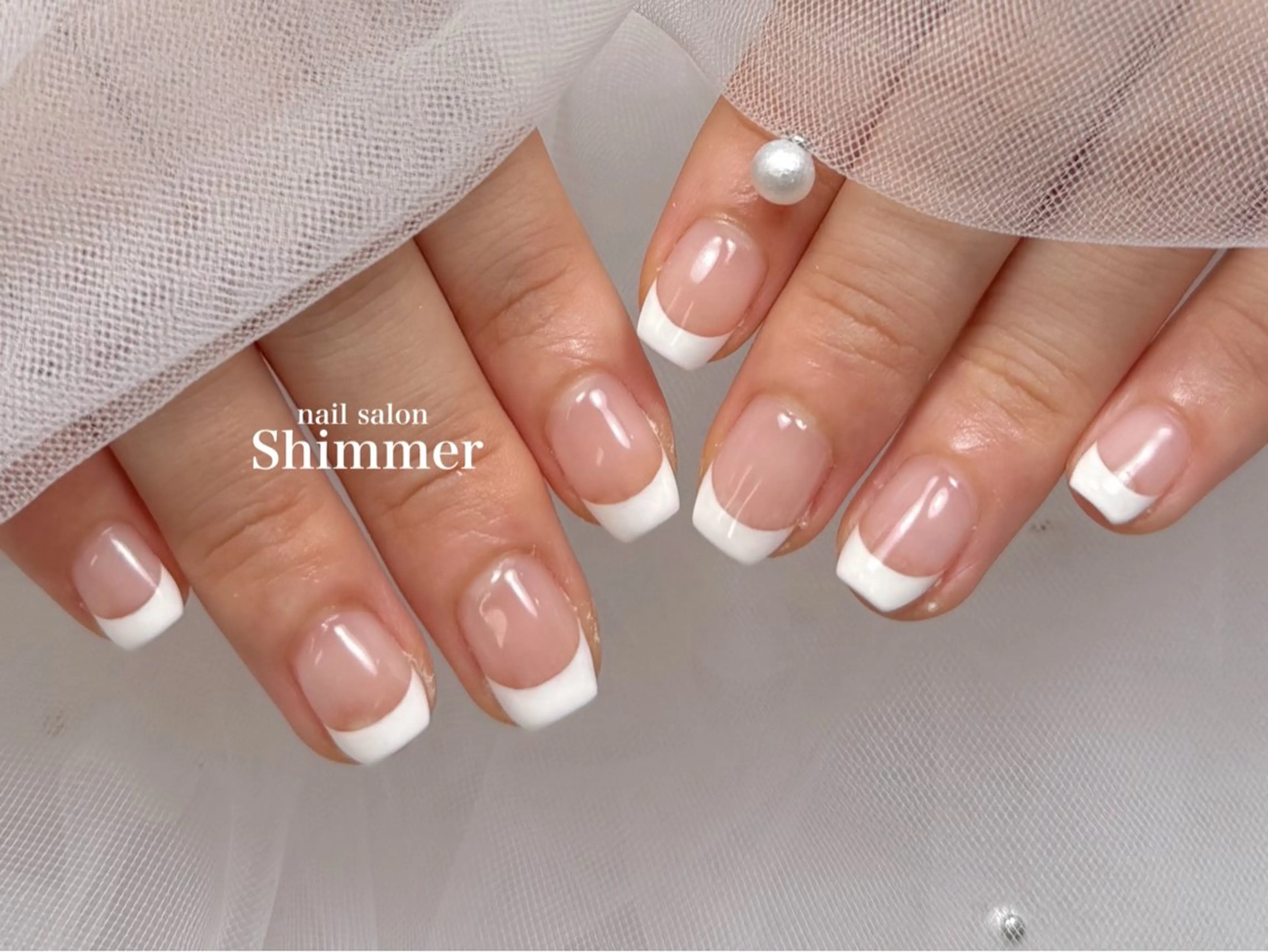 ネイル ハンドネイル Shimmer Risaのネイルデザイン