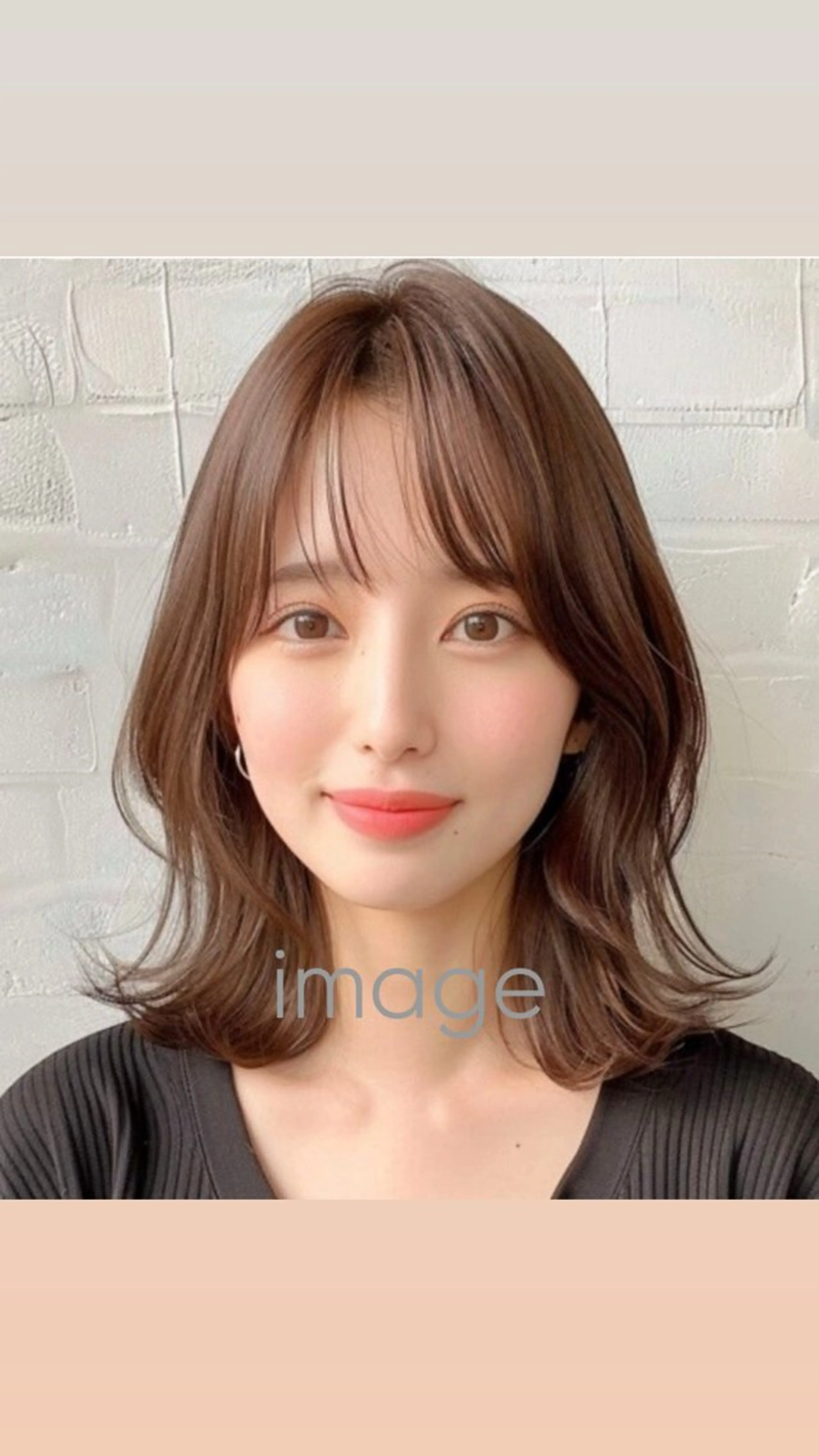 ミディアム 松本｜似合わせ眉 ×まつげパーマ×ヘアの眉毛・アイブロウイメージ