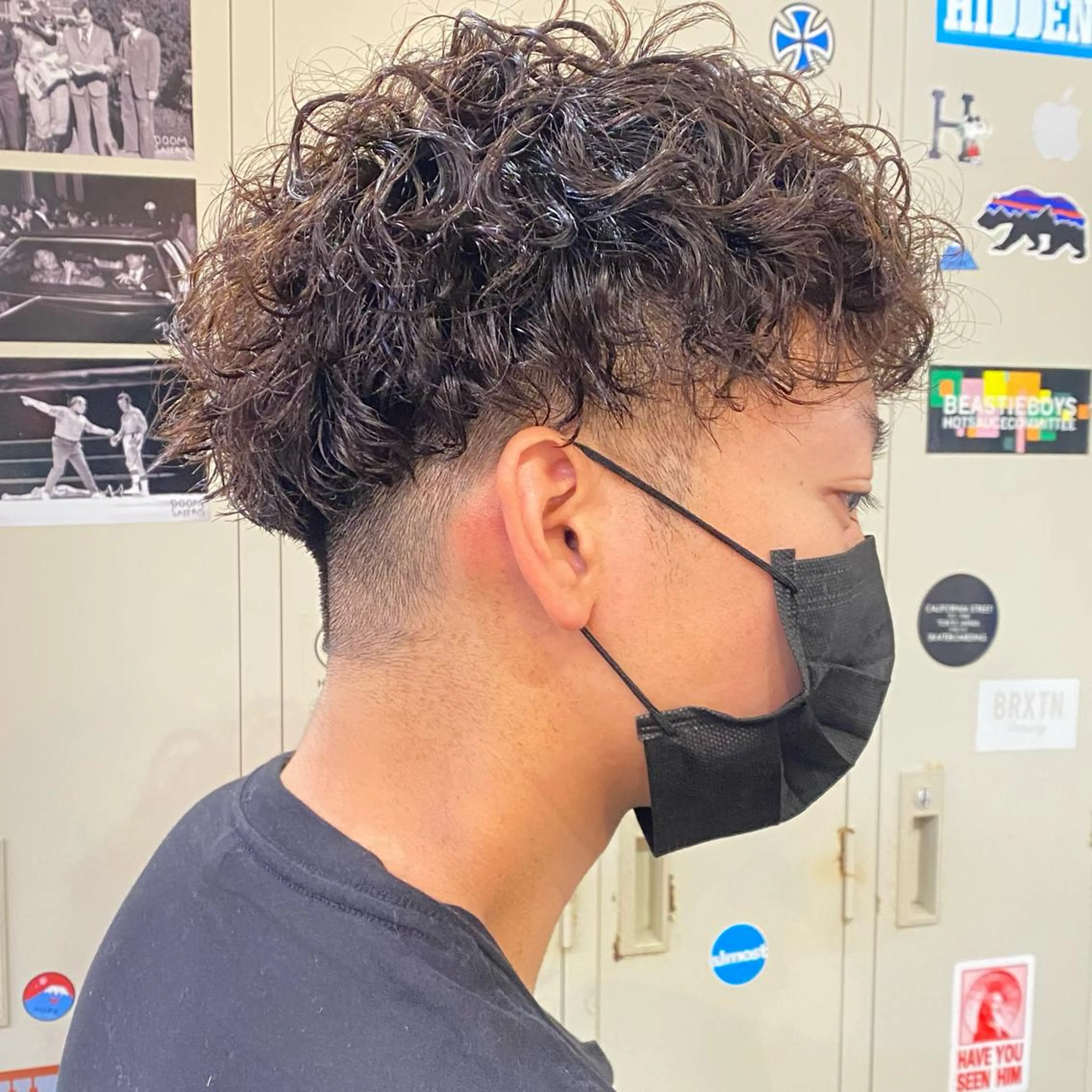 パーマ メンズ 比嘉 陽のヘアスタイル