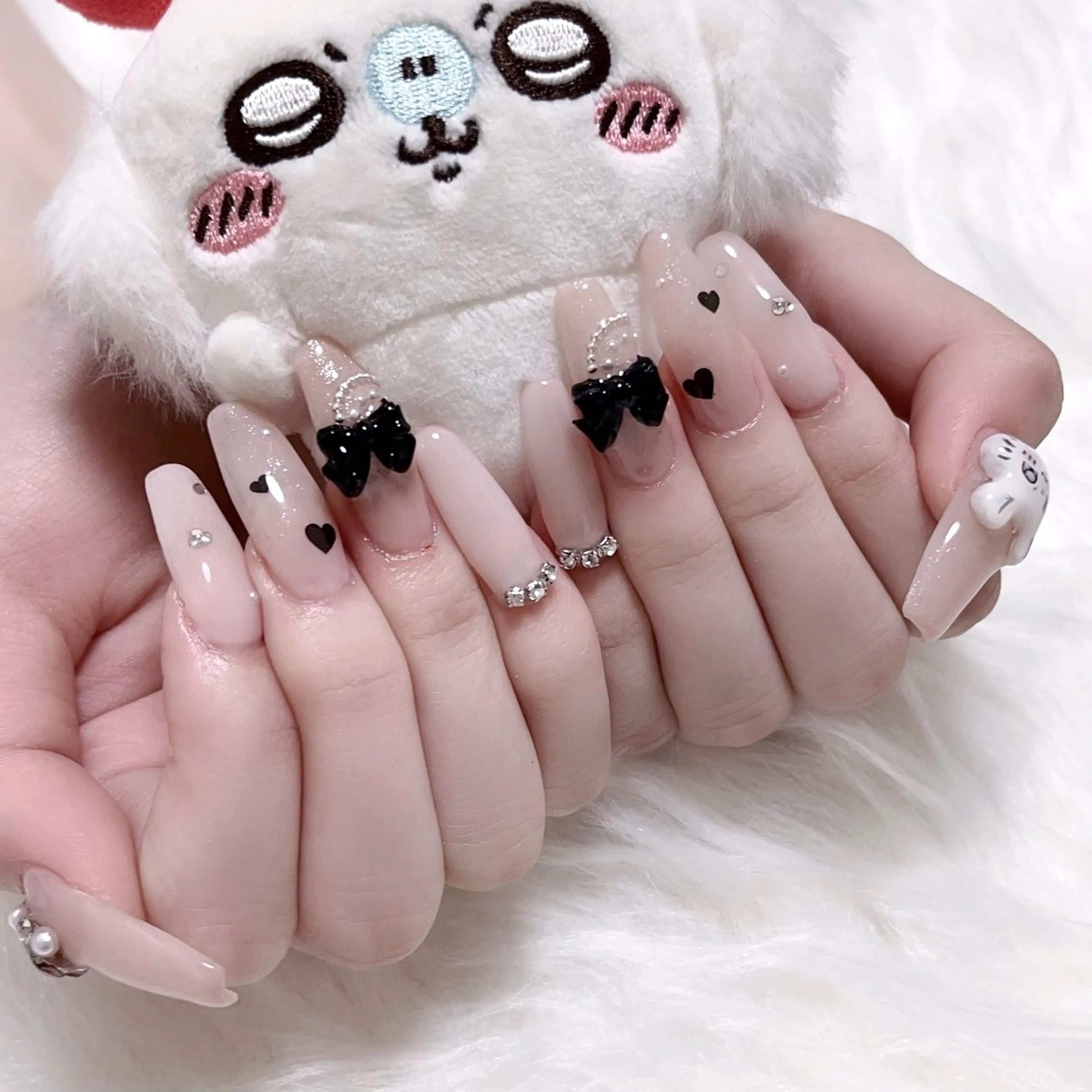 ネイル ピンク 🩰fein. 🫧のネイルデザイン