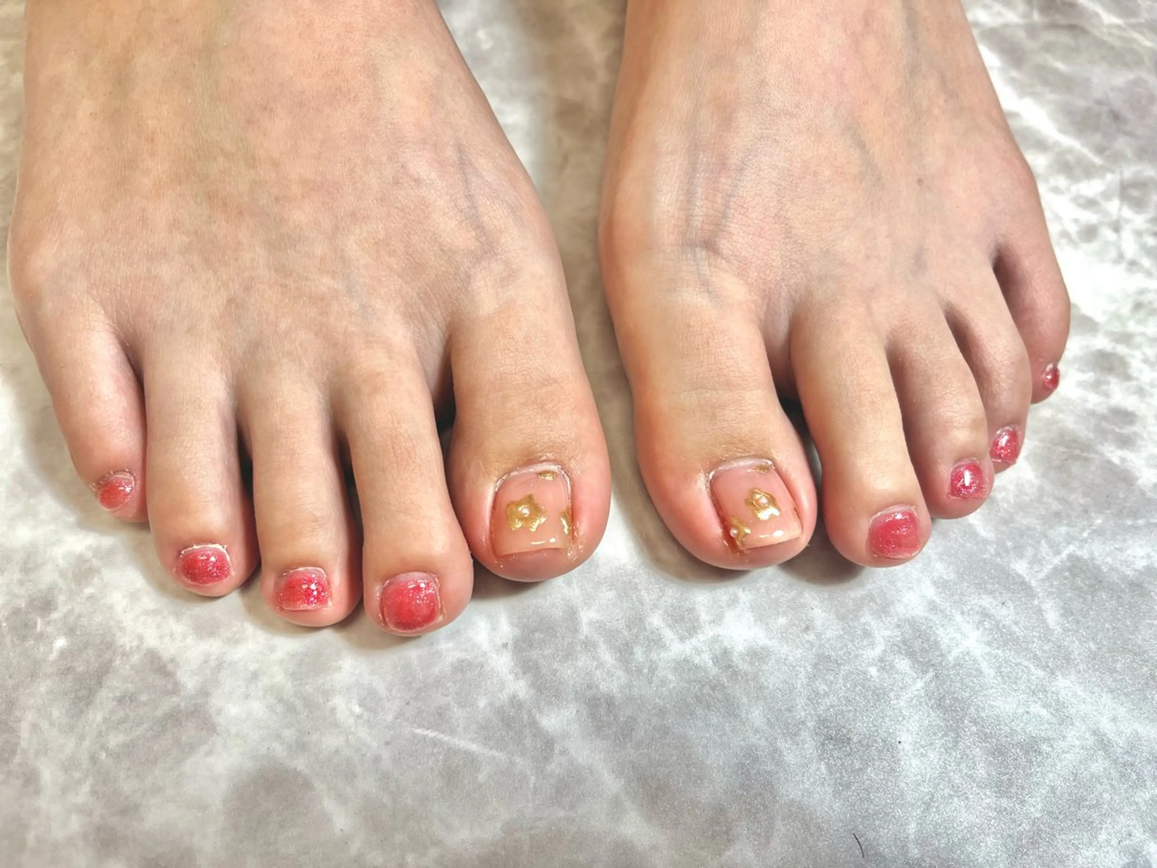 フットアート2本(オフ・ケア・フットバス込み)の写真