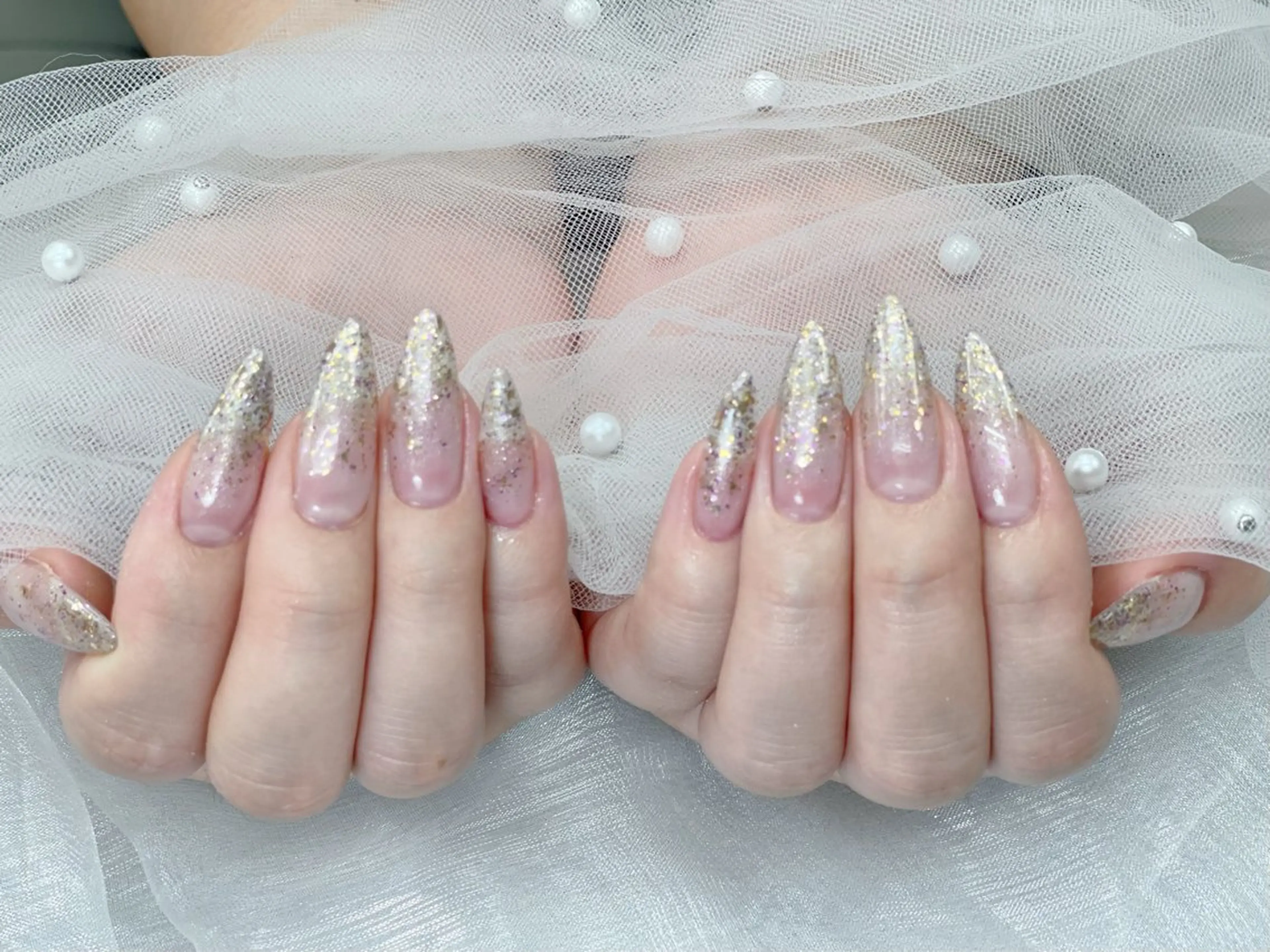 メンズ ネイル メンズ韓国風 アートネイル フレンチネイル ジェルネイル キラキラネイル ハンドネイル Bloom スカルプ専門店のネイルデザイン