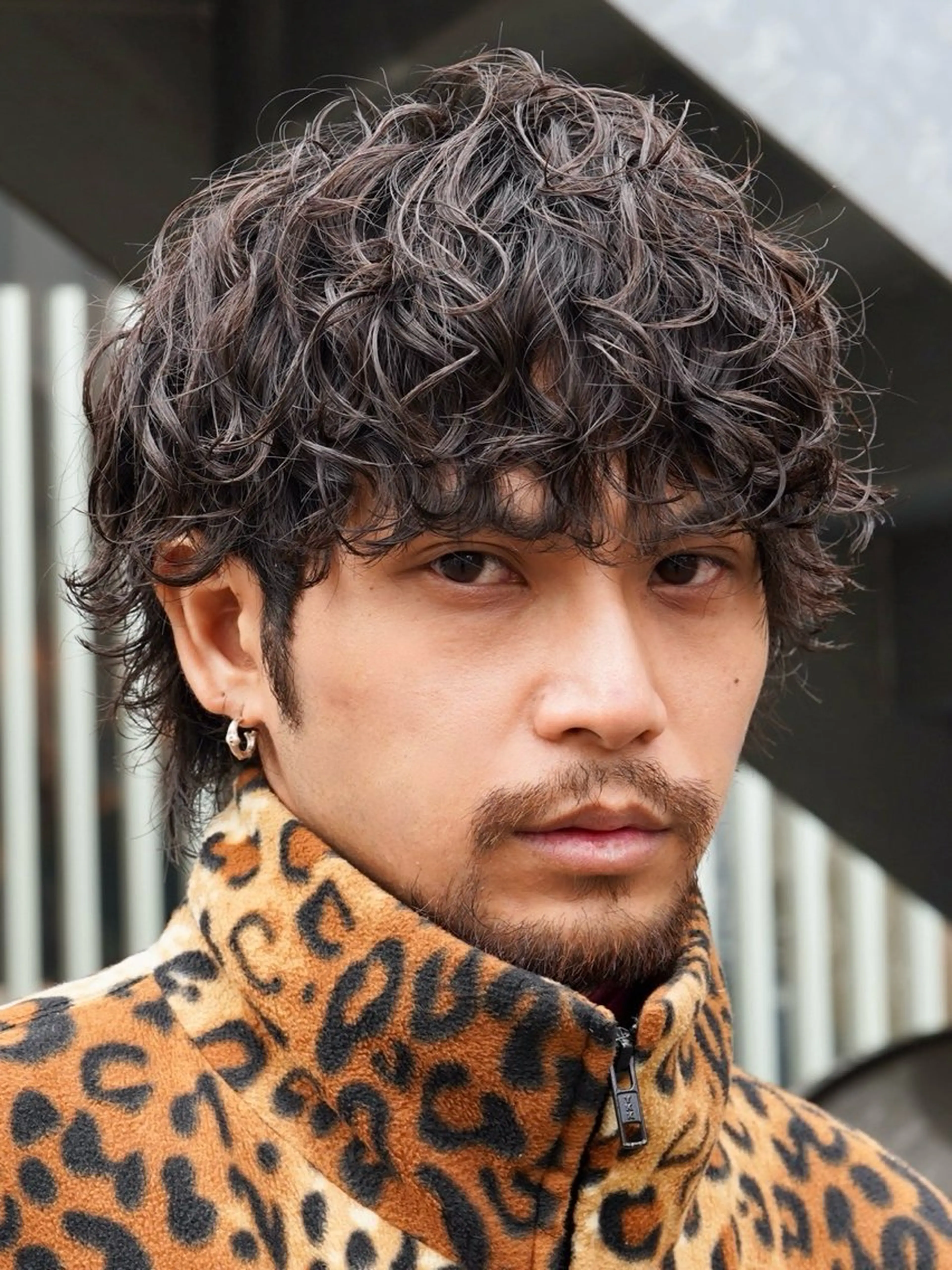 ミディアム パーマ メンズ 原宿/メンズパーマ 悠里のヘアスタイル