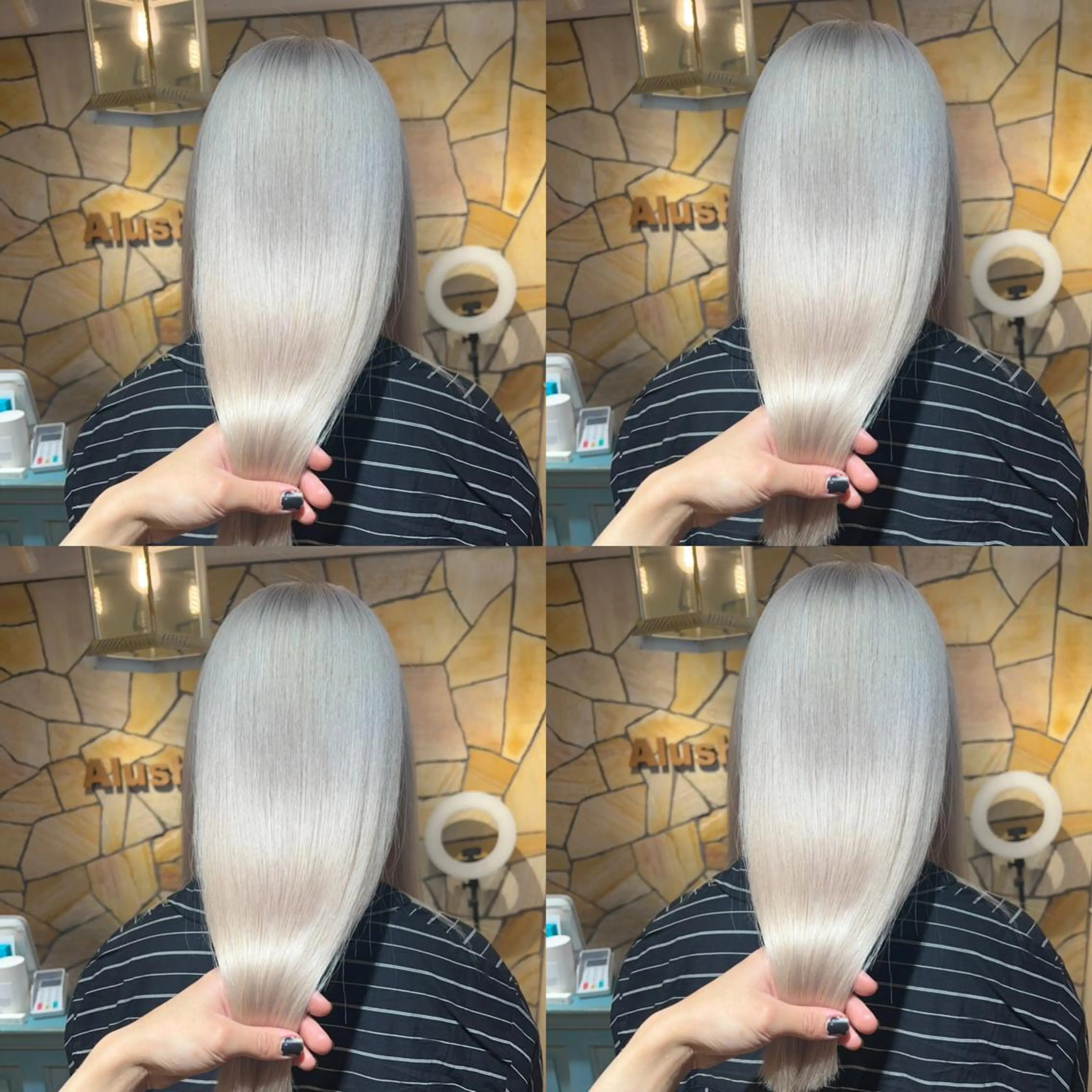 セミロング カラー レイヤー×髪質改善 マネージャー安藤光司のヘアスタイル