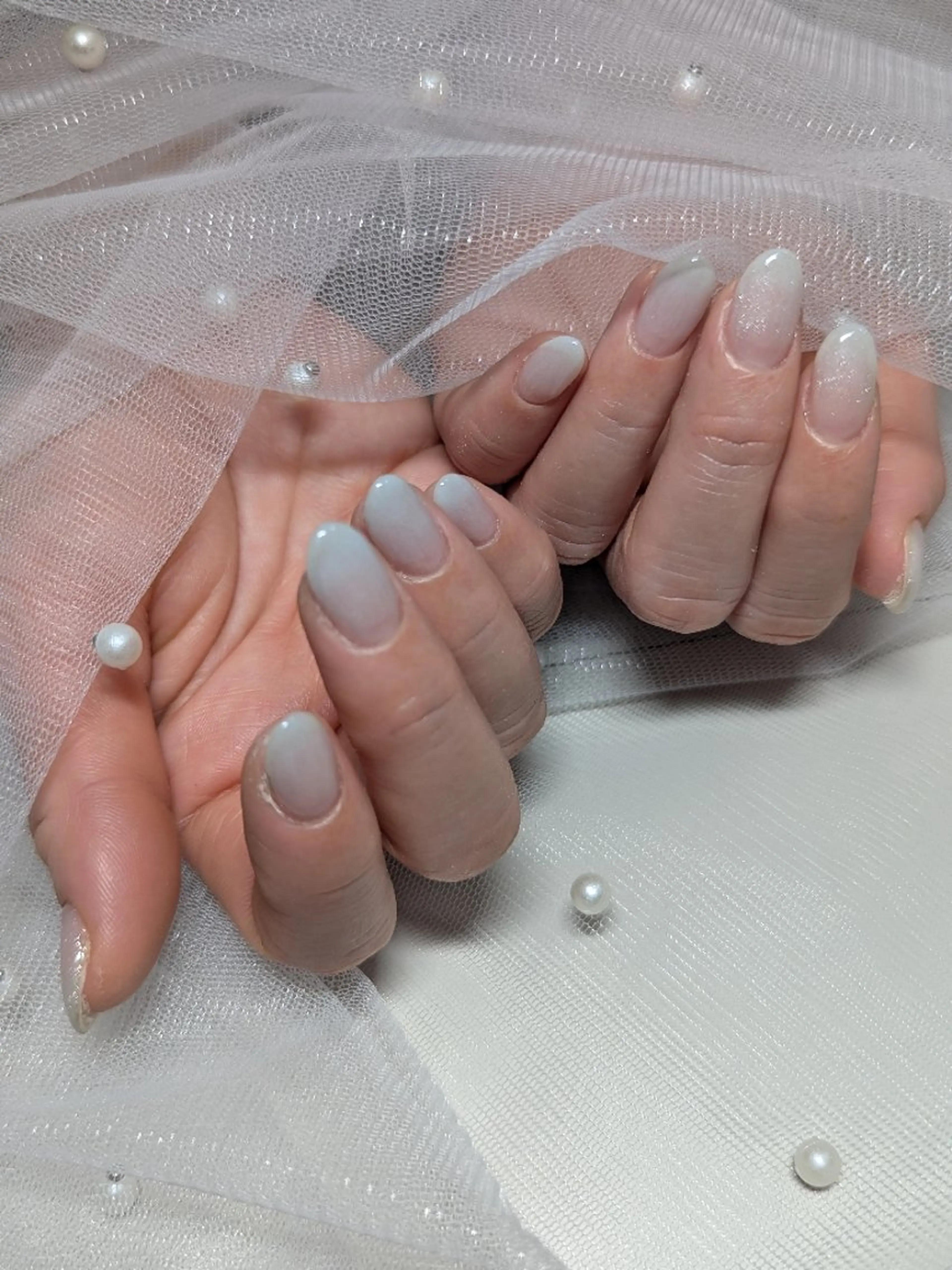 ネイル グラデーション マグネットネイル ハンドネイル ☆ KANON☆のネイルデザイン