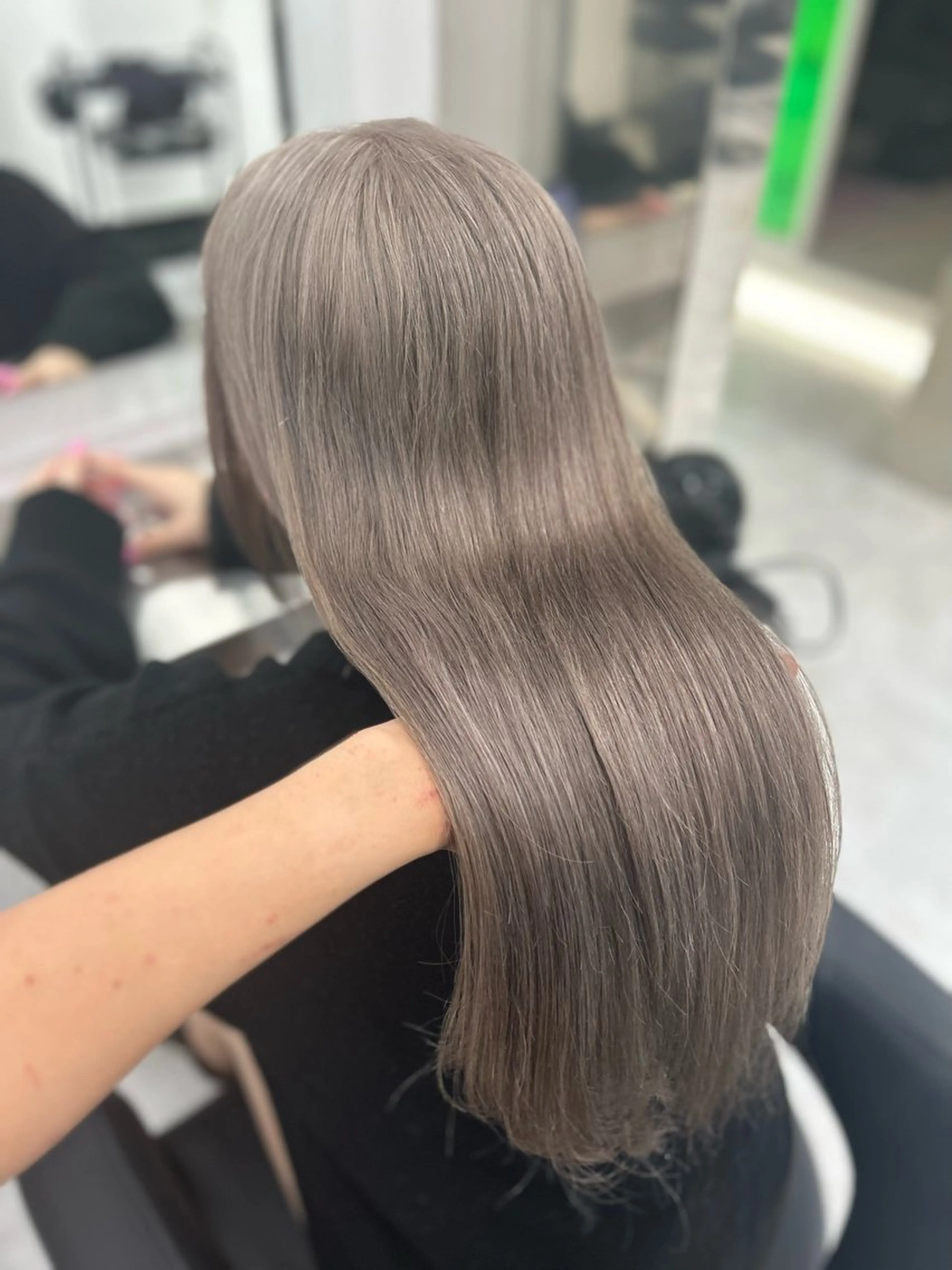 ロング ヘアカラー ヘッドスパ ヘアセット 🥀艶髪/似合わせ 暖色/まな🥀のヘアスタイル