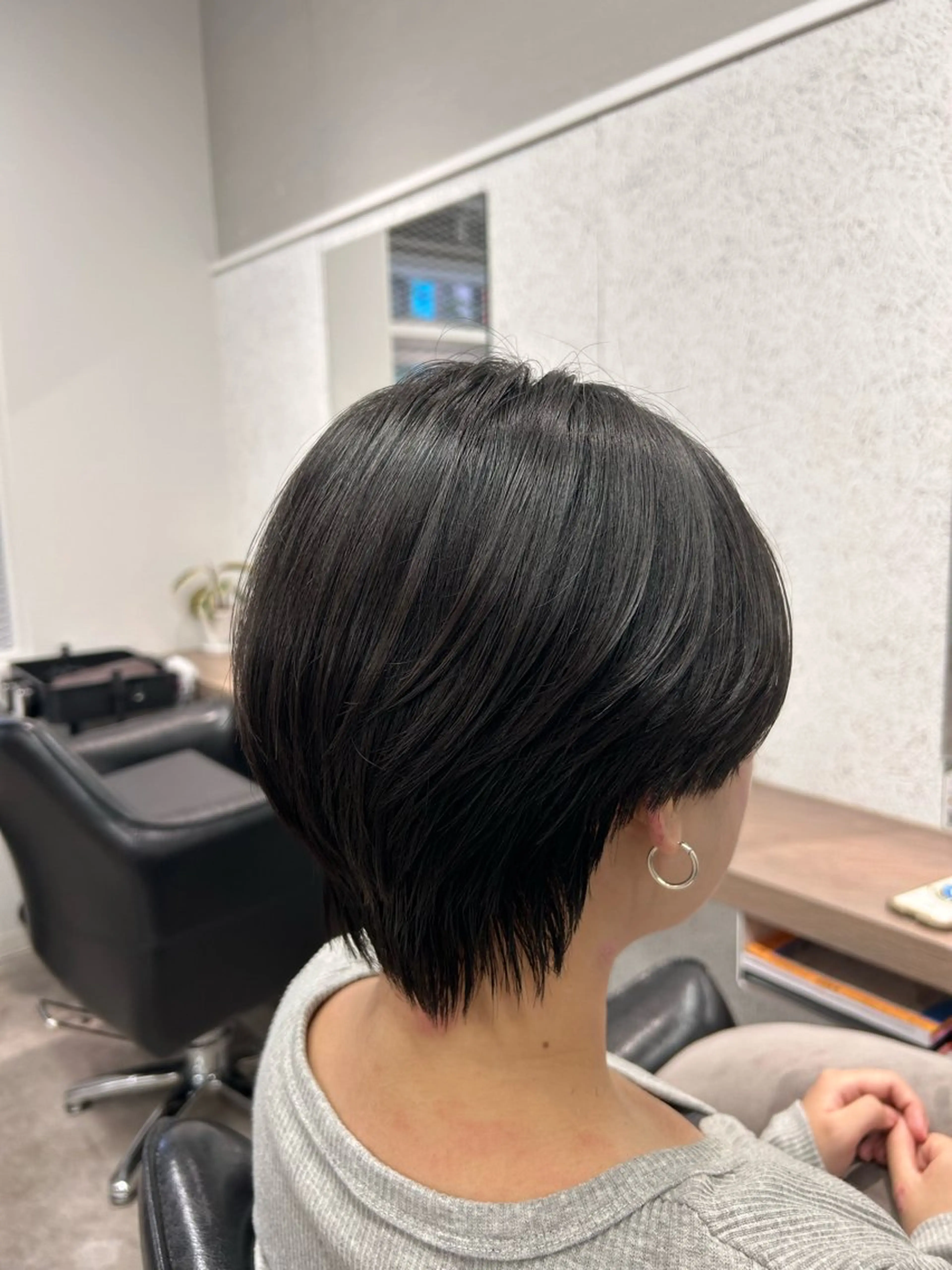 ショート ショートヘア ボブ/透明感カラー/ 髪質改善/🌙/ルナのヘアスタイル