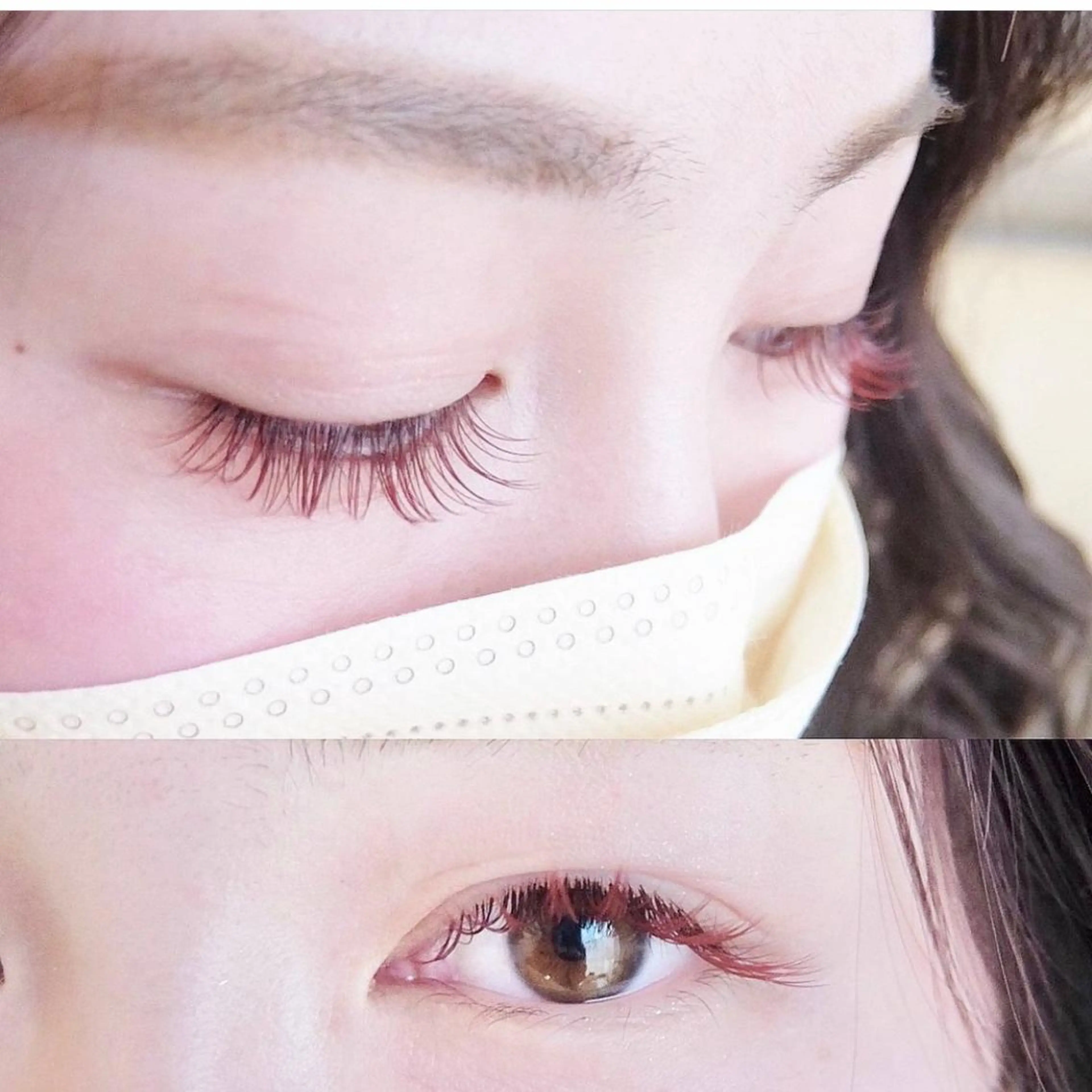 マツエク・マツパ カラーマツエク tamura natsukiのマツエク・マツパデザイン