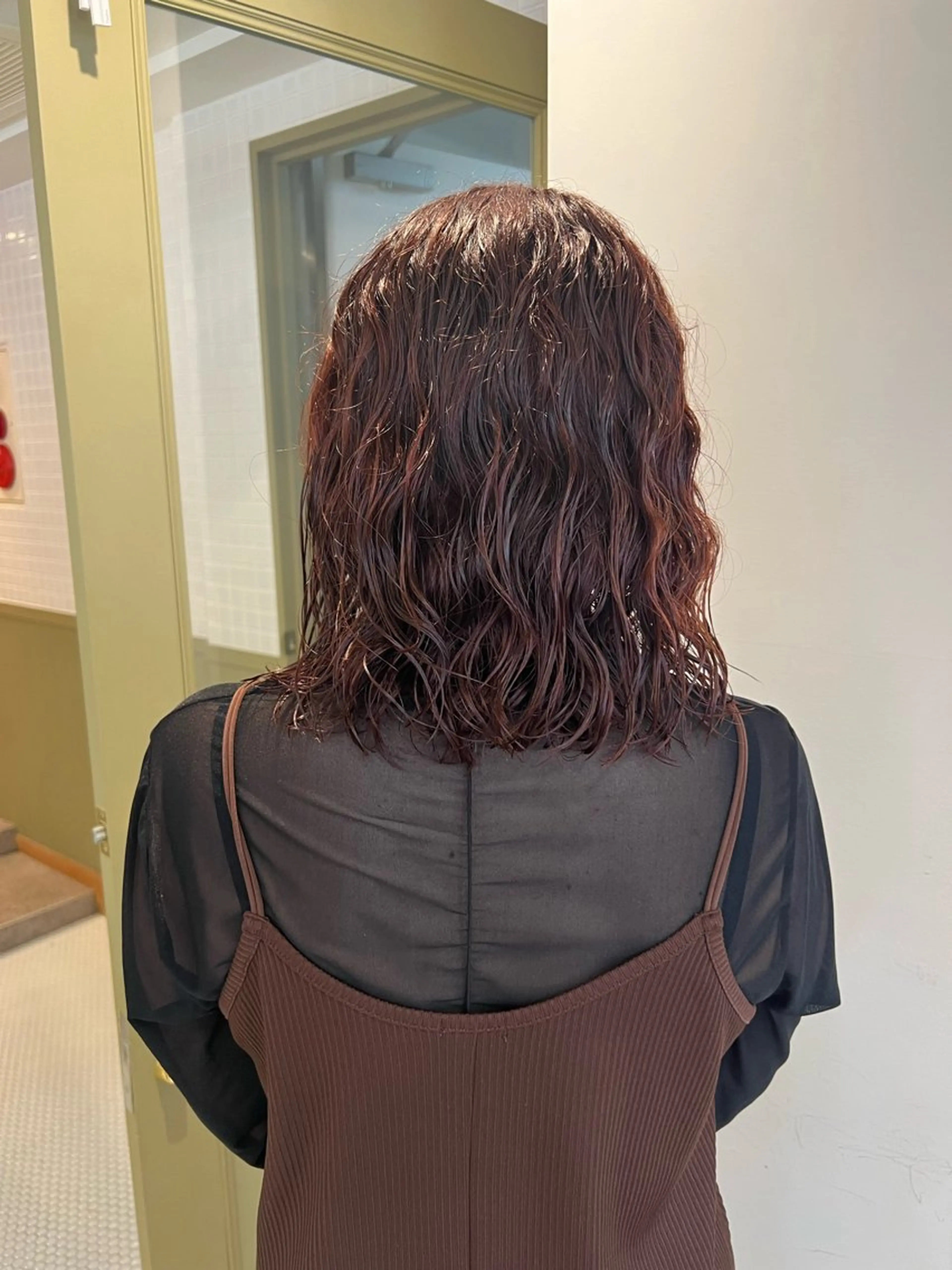 ミディアム パーマ ミディアムパーマ 伸ばしかけ メンズカット /パーマ🍀田畑玖音のヘアスタイル