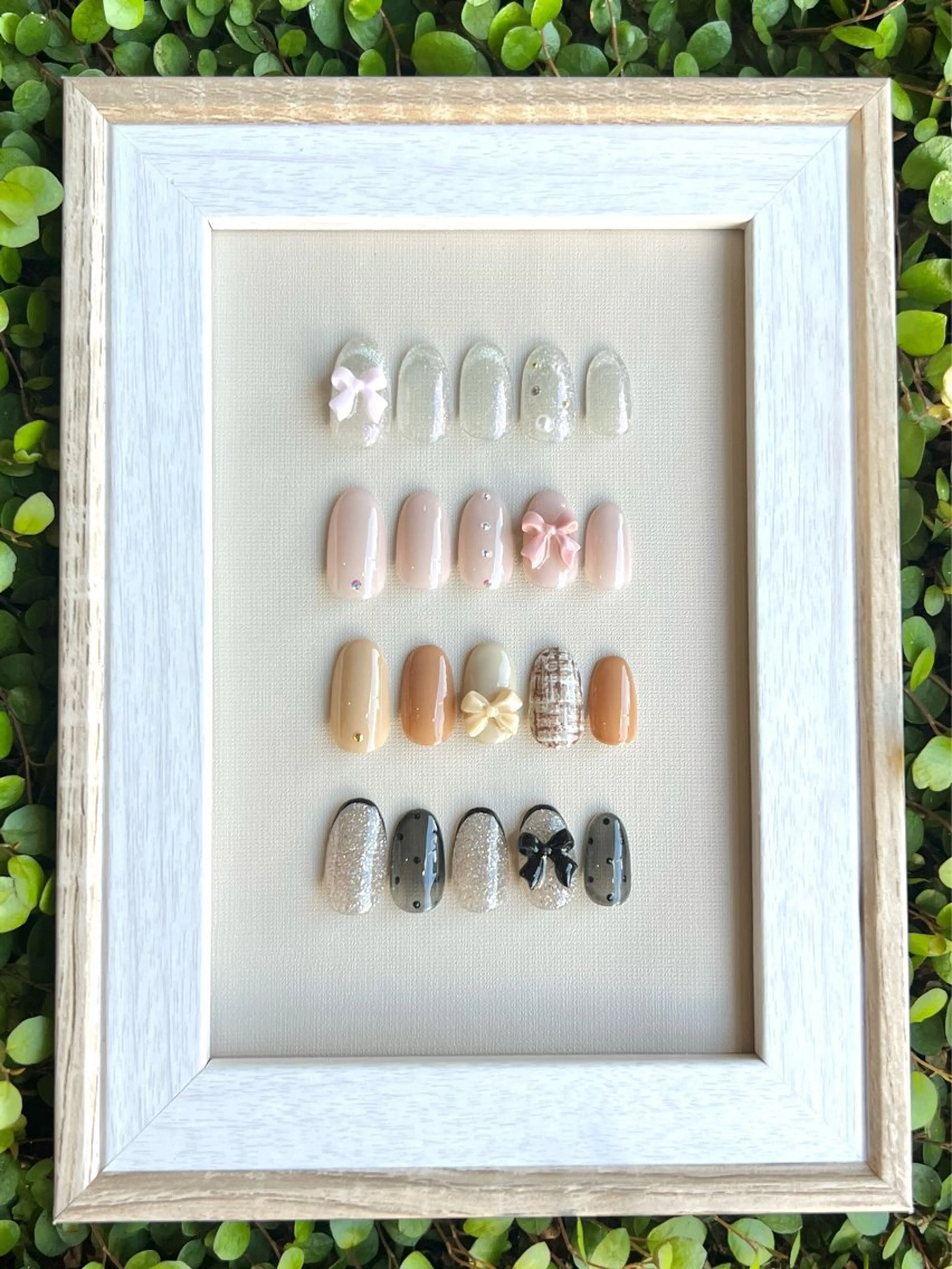 ネイル リボン Nail Mikakoのネイルデザイン