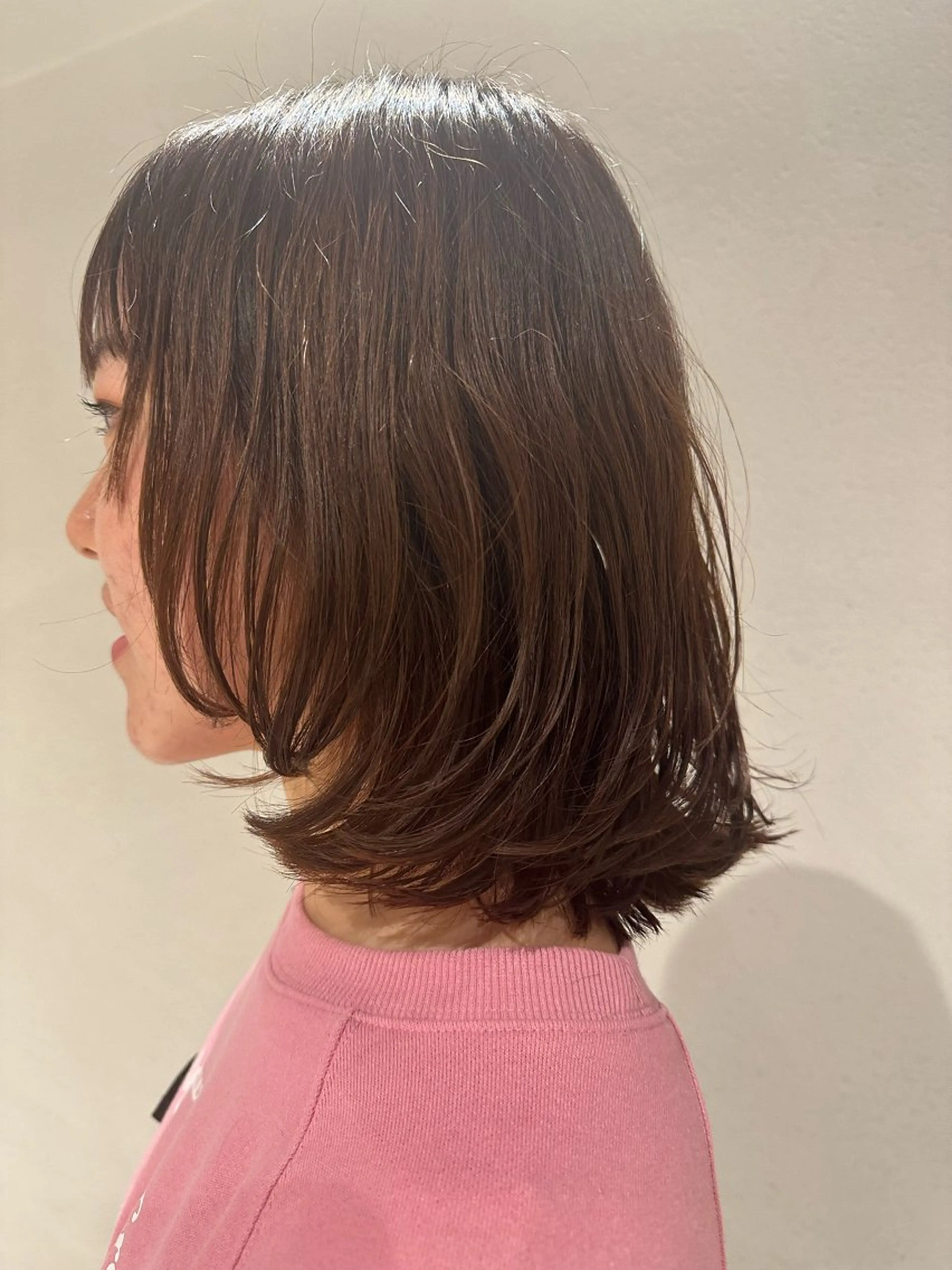 ミディアム 渡邉 ひかるのヘアスタイル