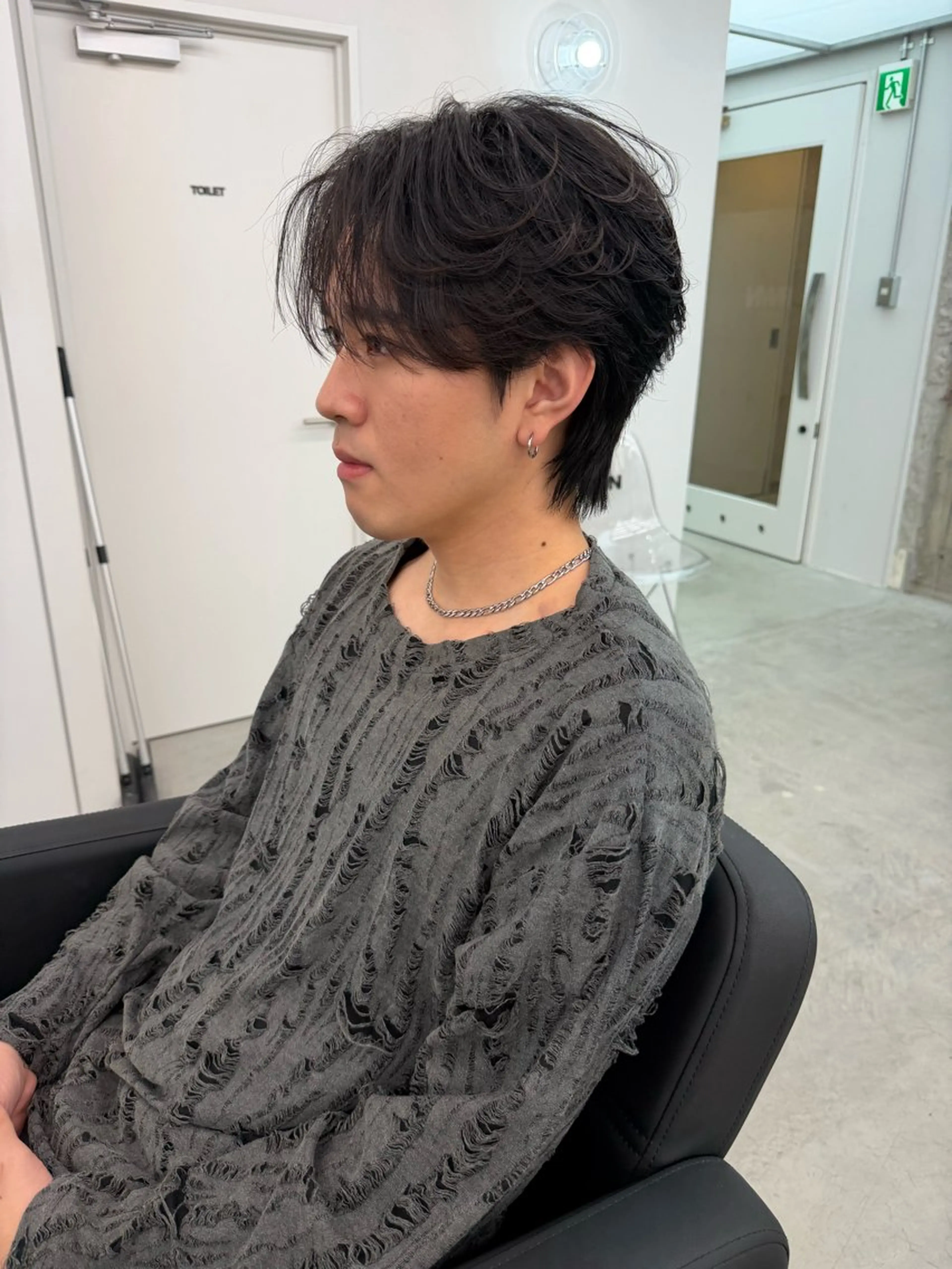 パーマ メンズ カット/メンズ パーマ/夢翔のヘアスタイル