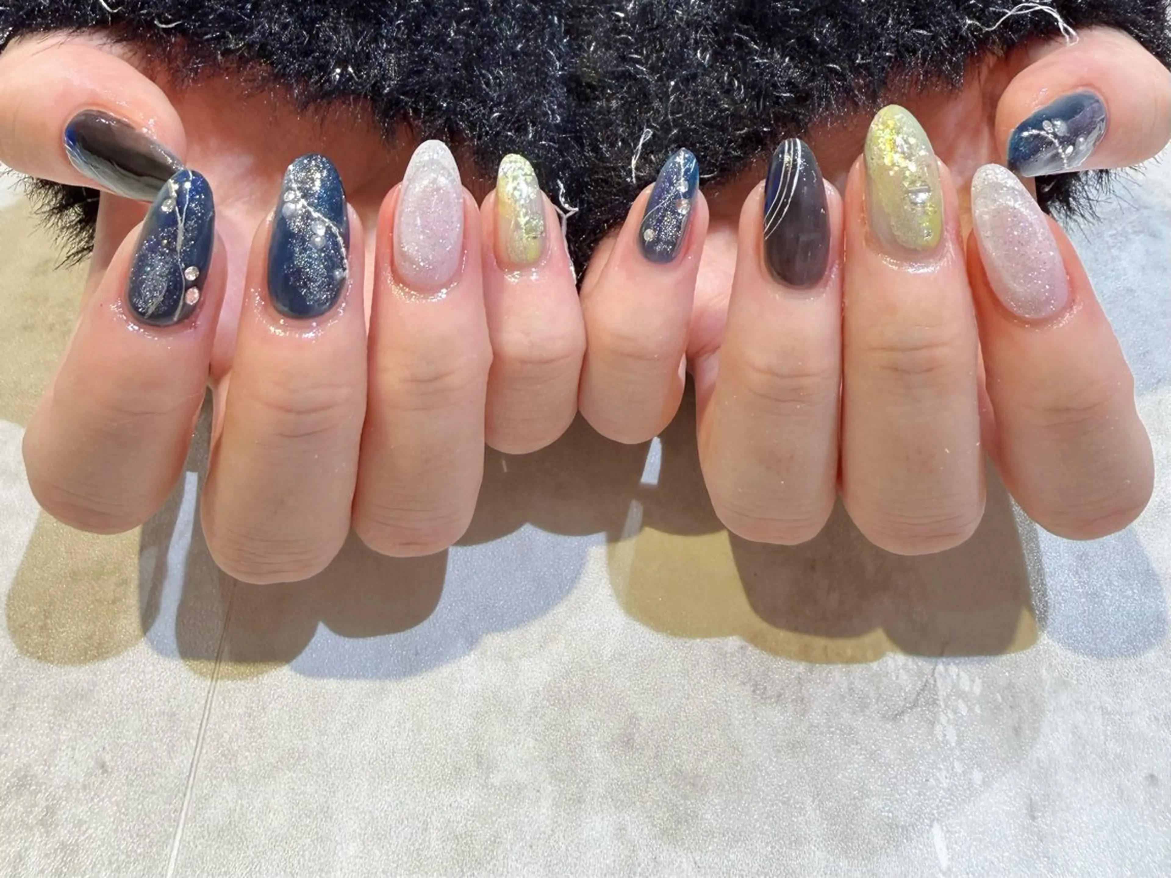 ネイル 舞田 苑香のネイルデザイン