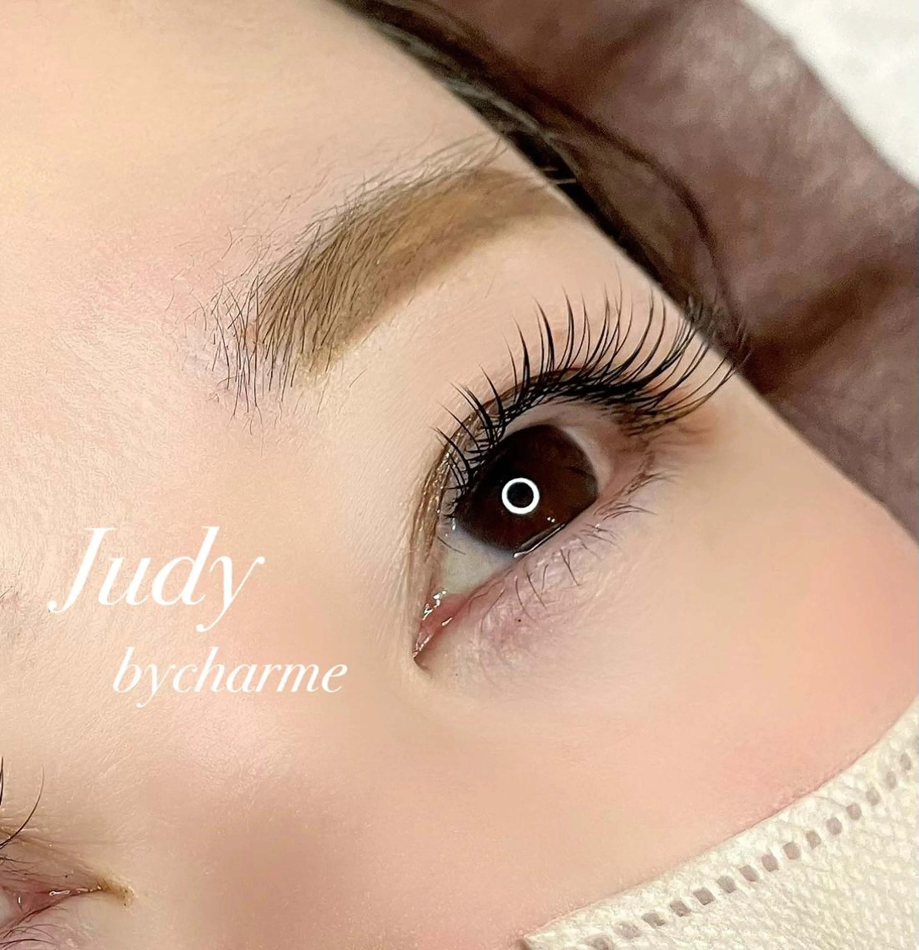 マツエク・マツパ 付け放題 フラットラッシュ パリジェンヌラッシュリフト セーブル マツエク Judy by charmeのマツエク・マツパデザイン