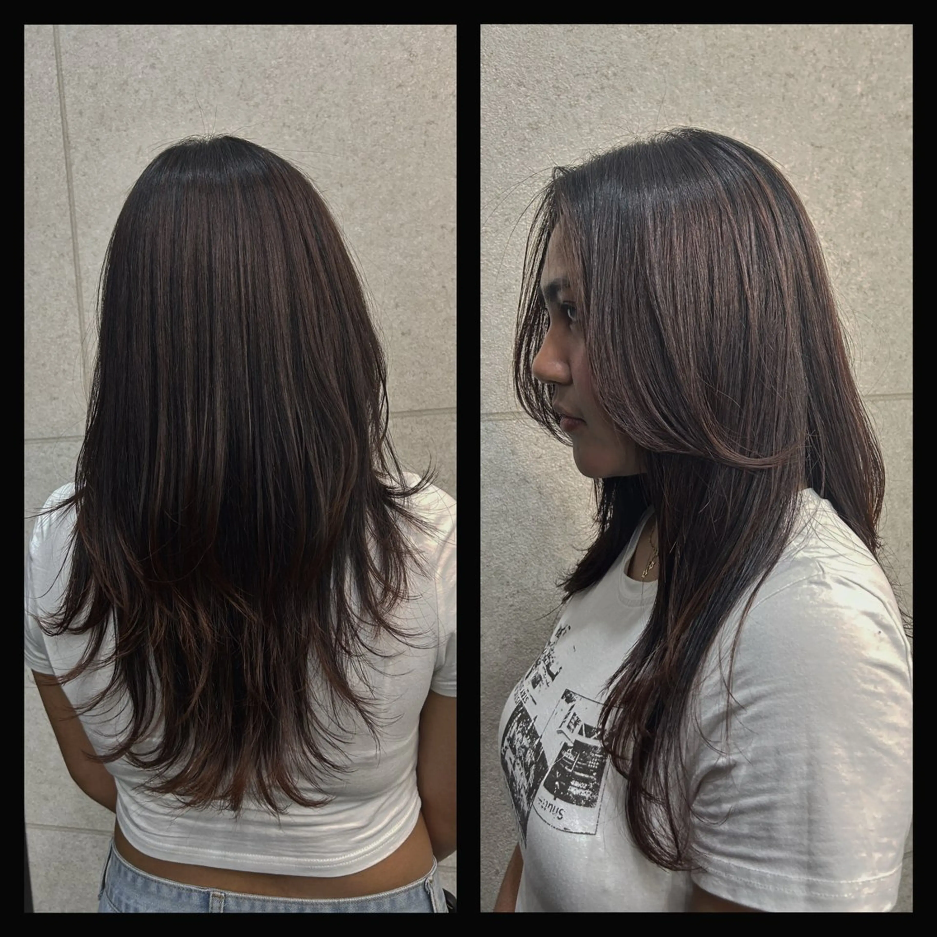 ロング レイヤーカット ♠️Anli♠️ KOTA🐈‍⬛のヘアスタイル