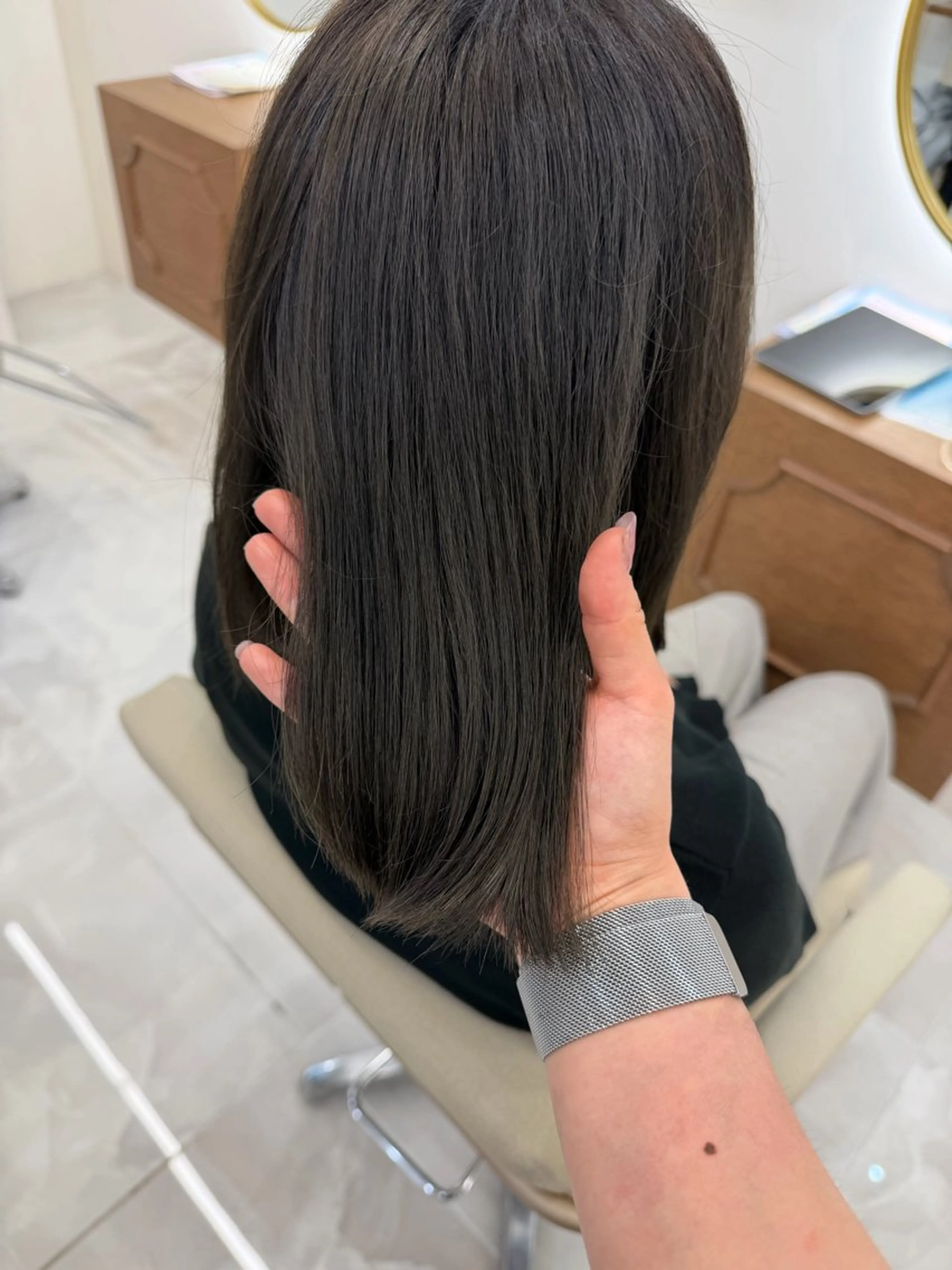カラー 艶透明感カラー neo⭐︎のヘアスタイル