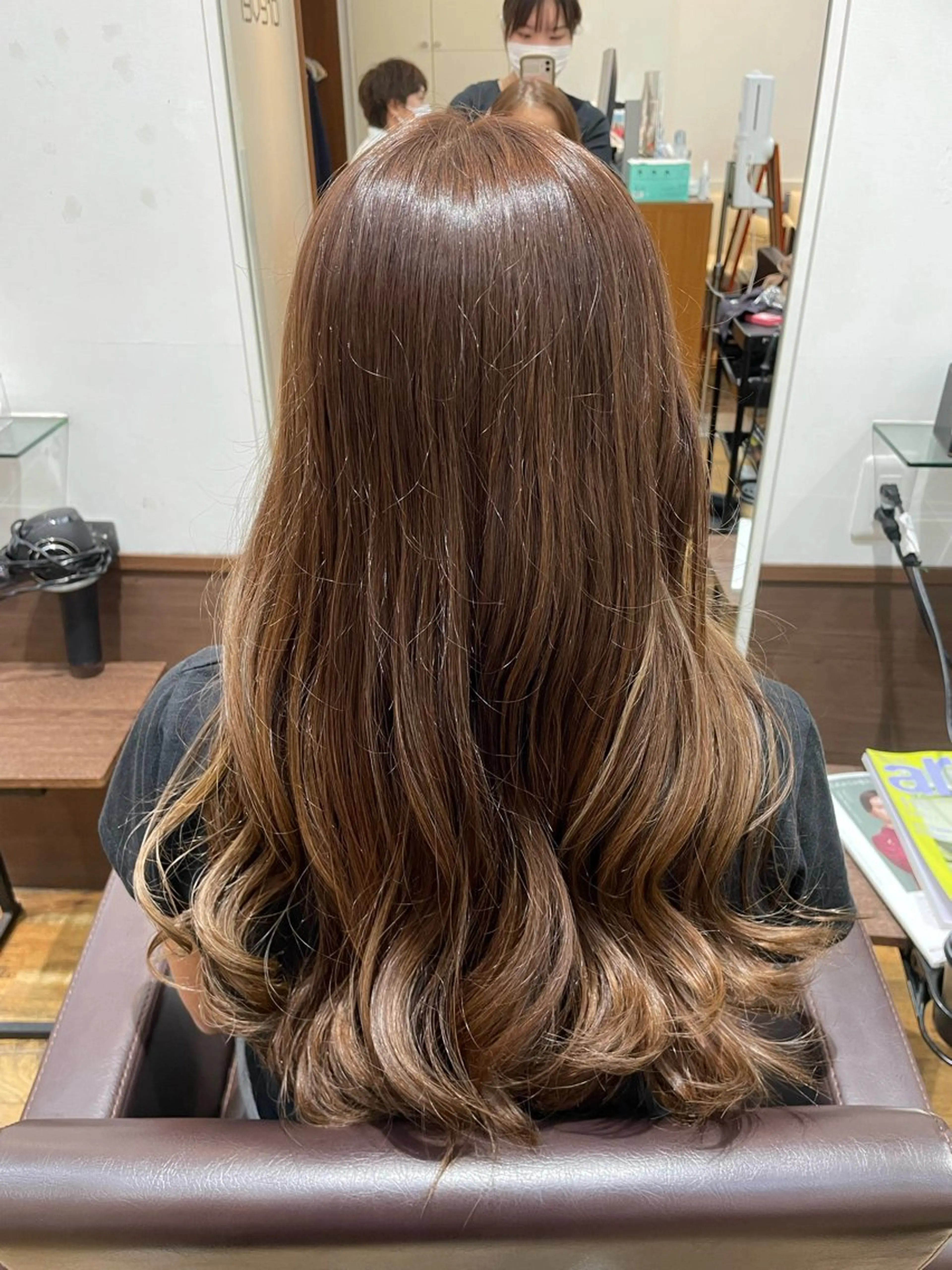 ロング カラー hairsalon de Forever vida所属・メンズモデル板橋 島田依杏のヘアスタイル