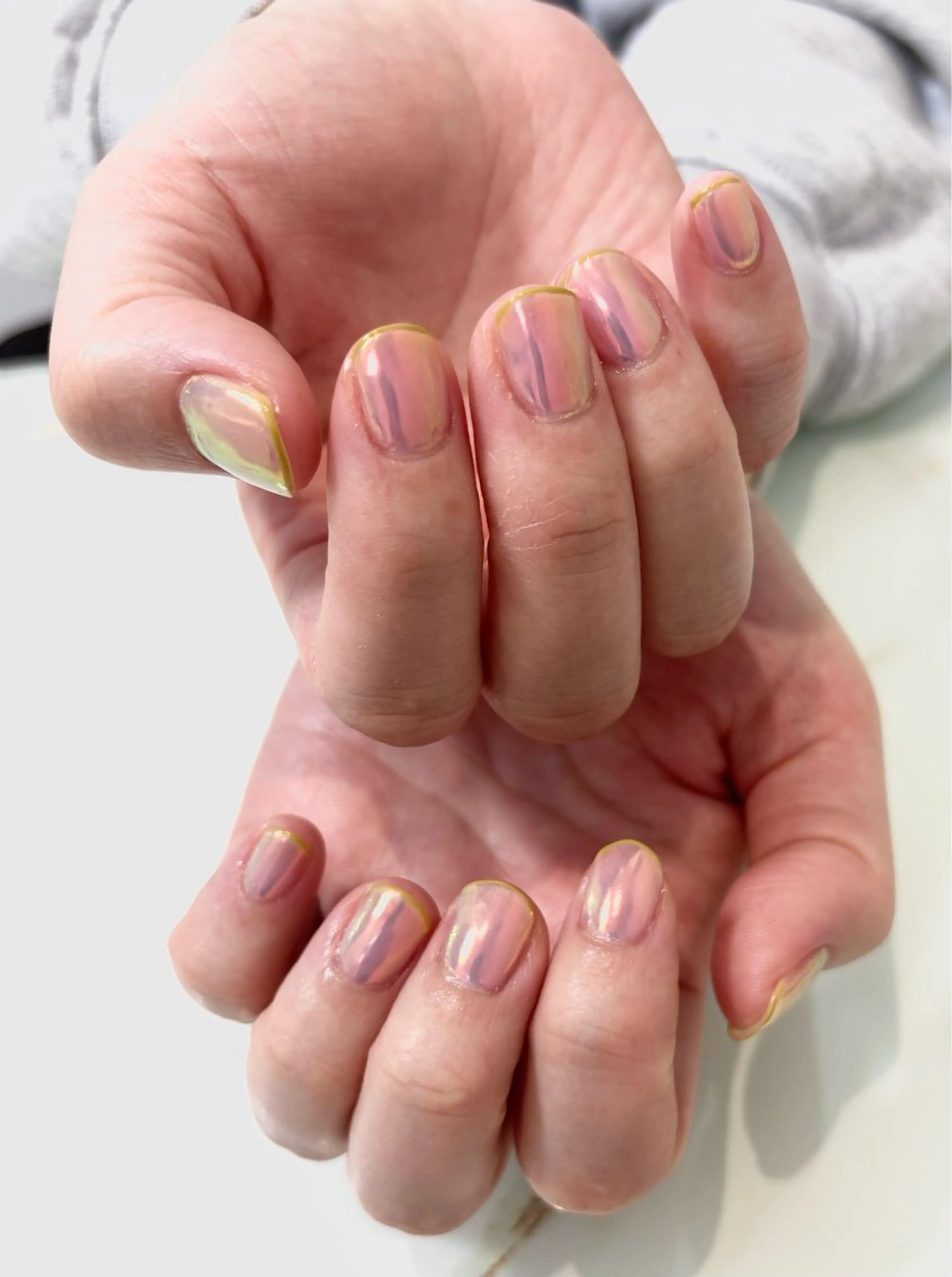 ネイル フレンチネイル 市川 沙希子のネイルデザイン