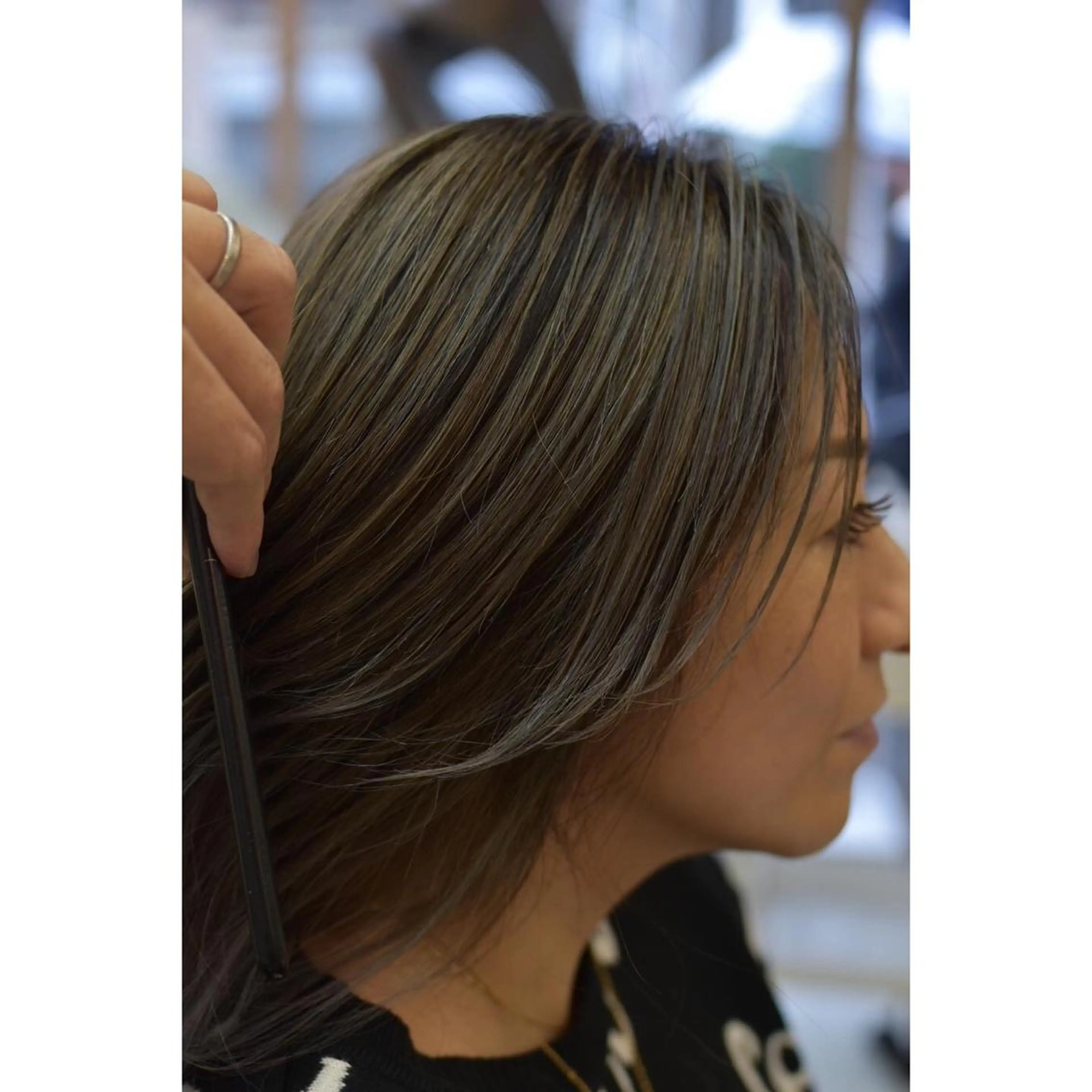 カラー バレイヤージュ 外国人風カラー 岩下 葉平(店長)のヘアスタイル