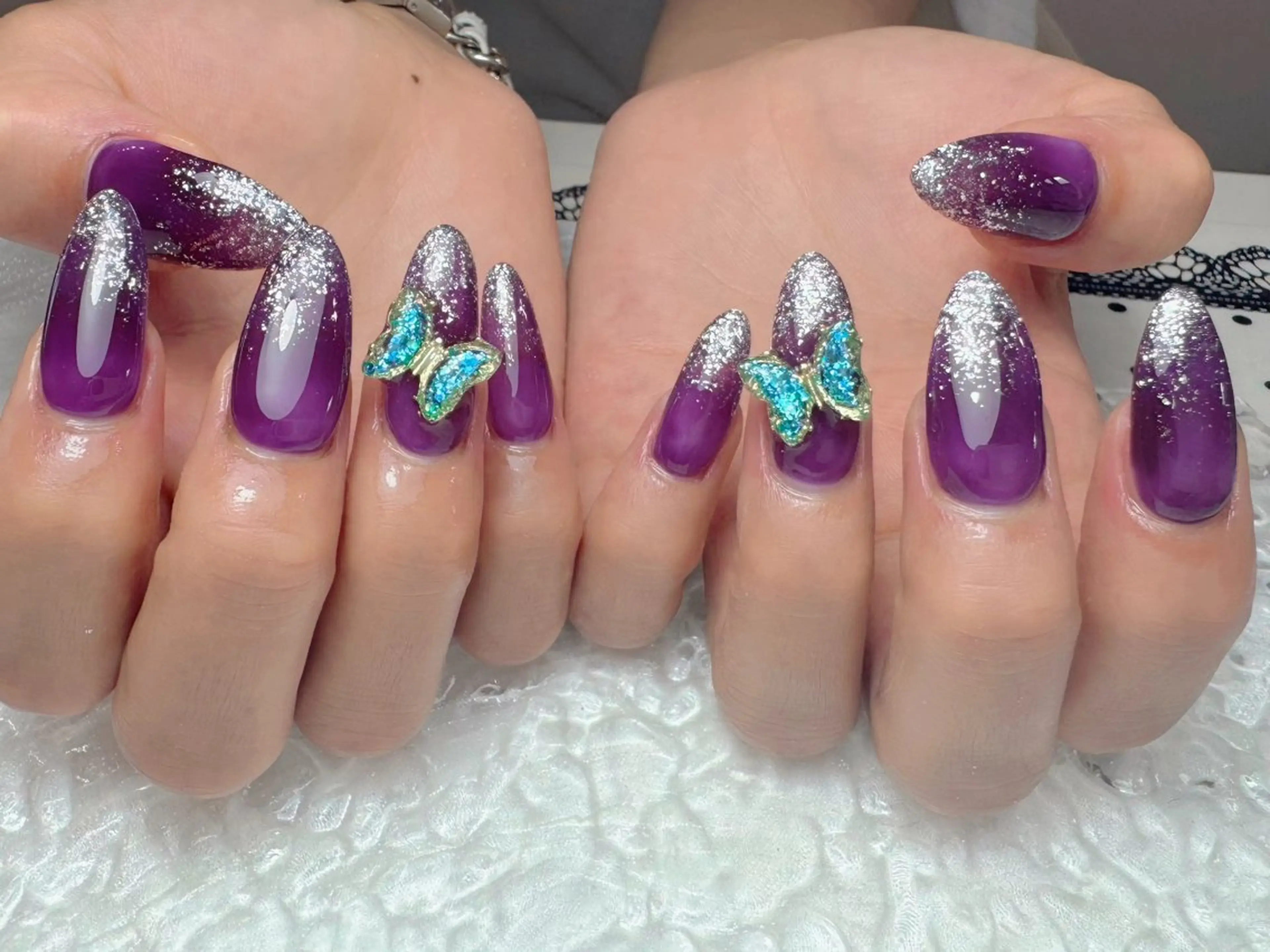 ネイル マジック ミラーのネイルデザイン